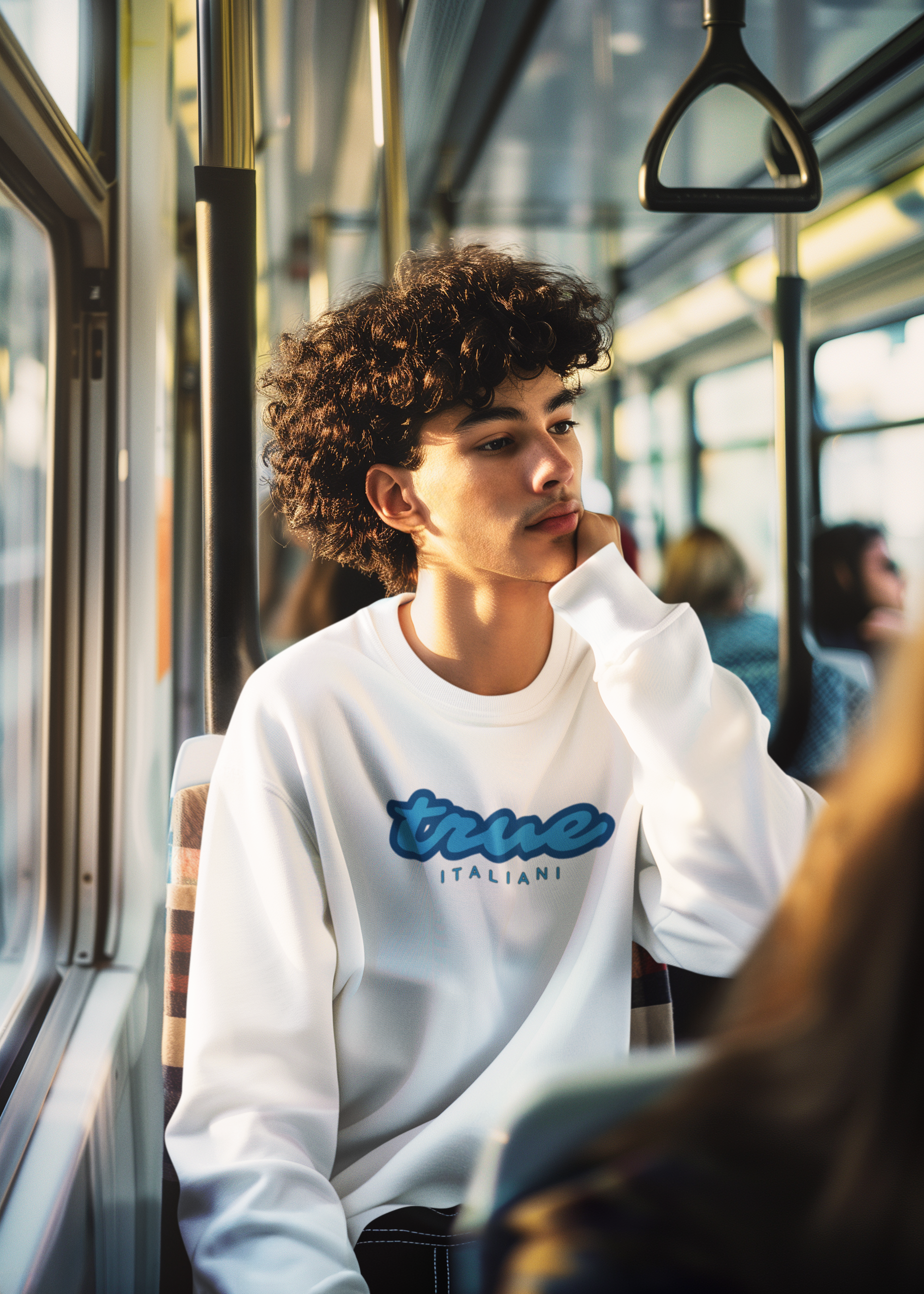 La Napoli Organic Unisex Crewneck