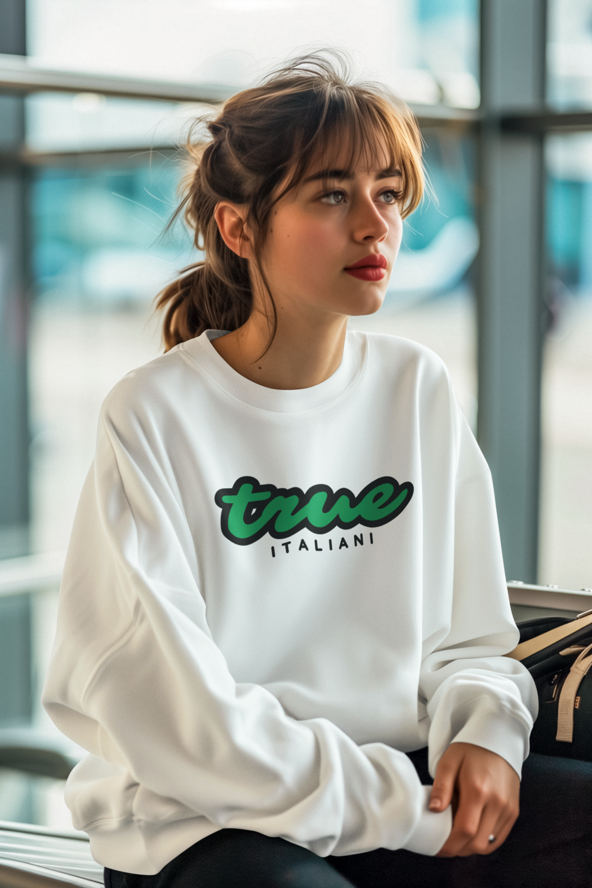 Il Nero E Il Verde Organic Unisex Crewneck