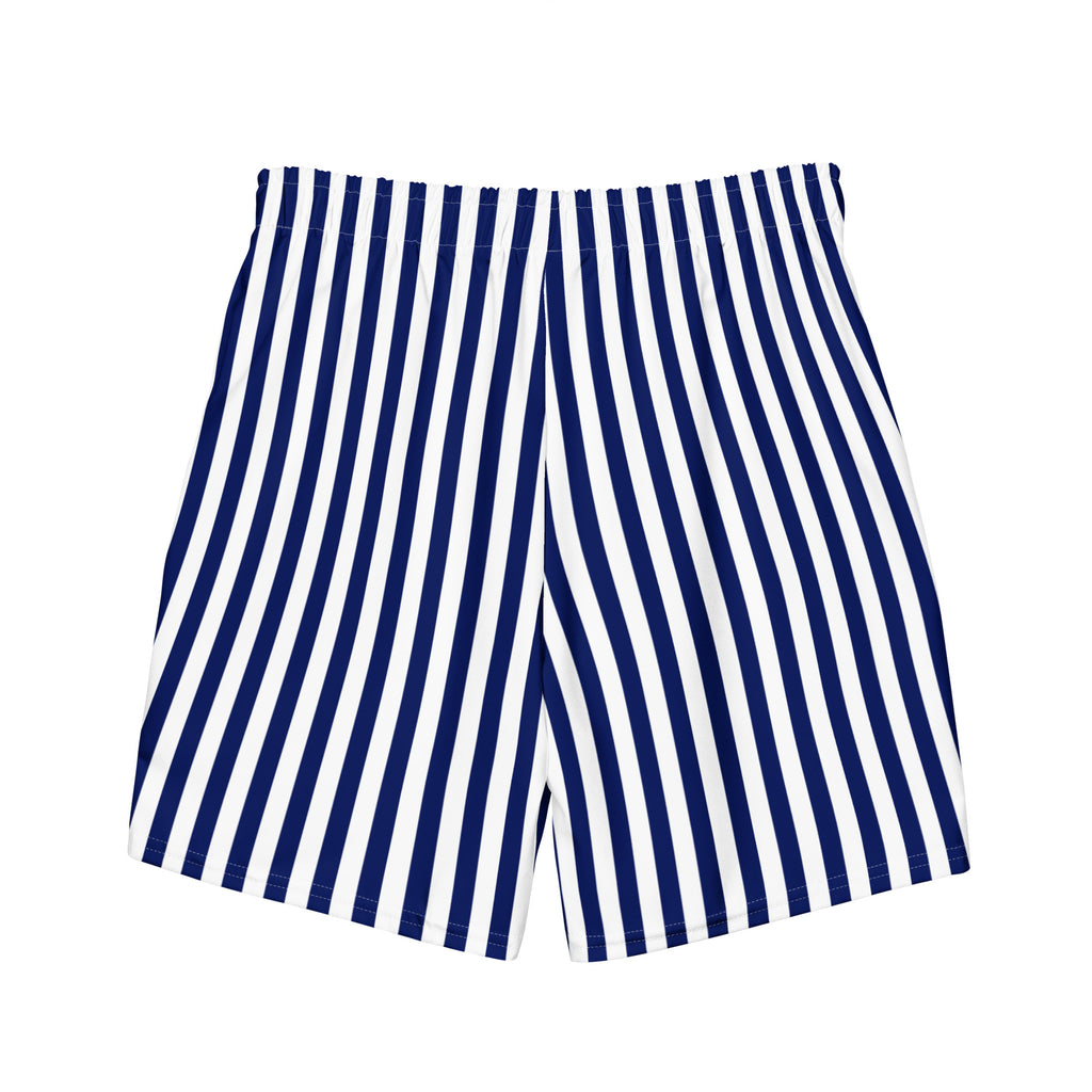 Blue Stripe Shorts
