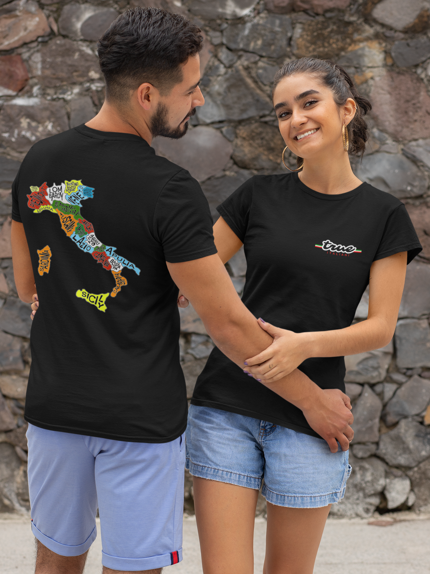 La Mappa Della Regioni Unisex Tee