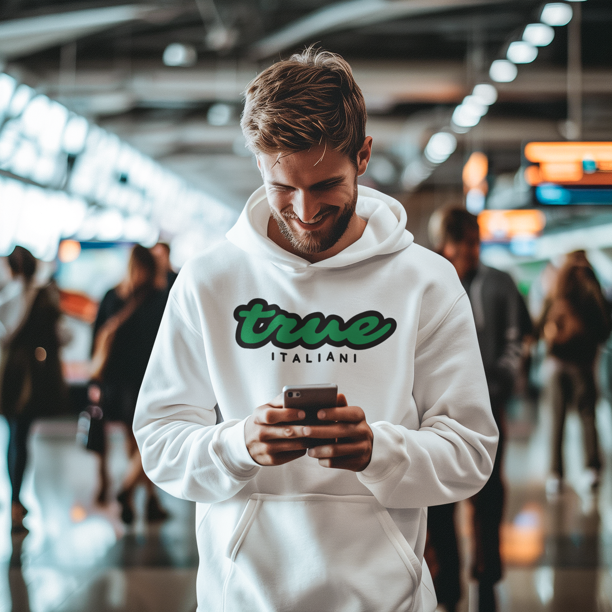Il Verde E Il Nero Unisex Hoodie
