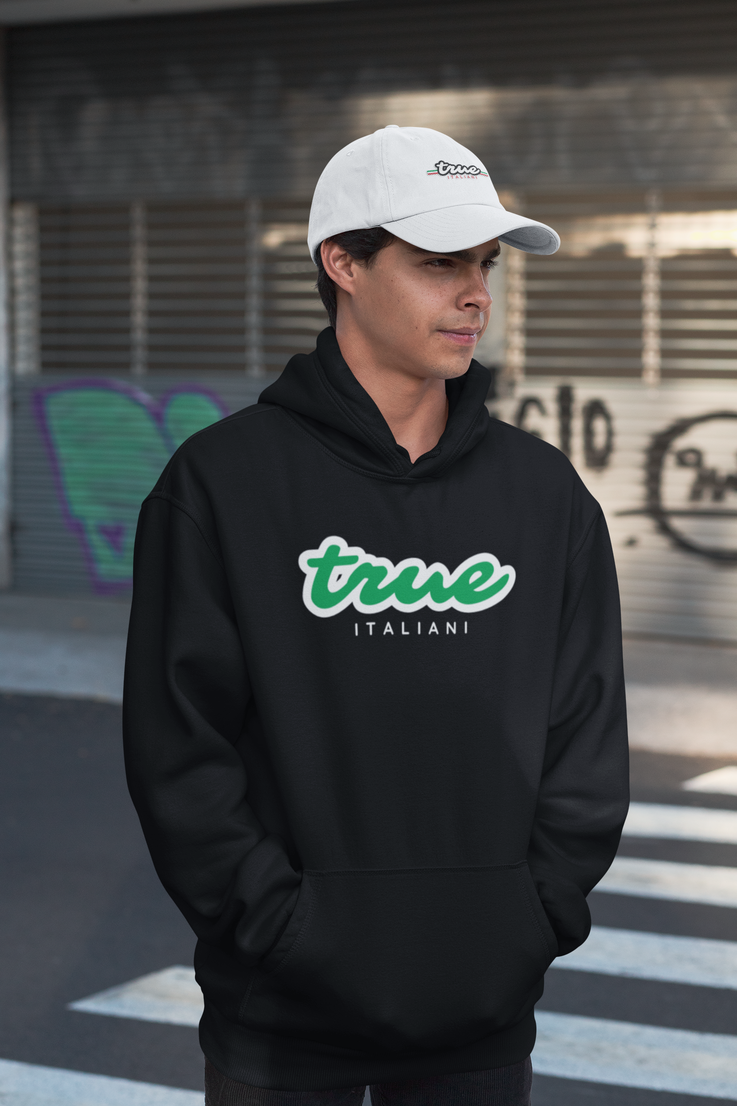 Il Verde E Il Bianco Hoodie