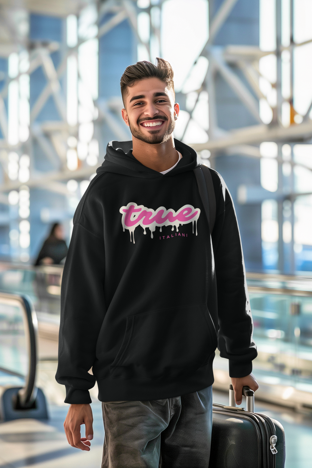 Il Rosa E Il Bianco Unisex Drip Hoodie