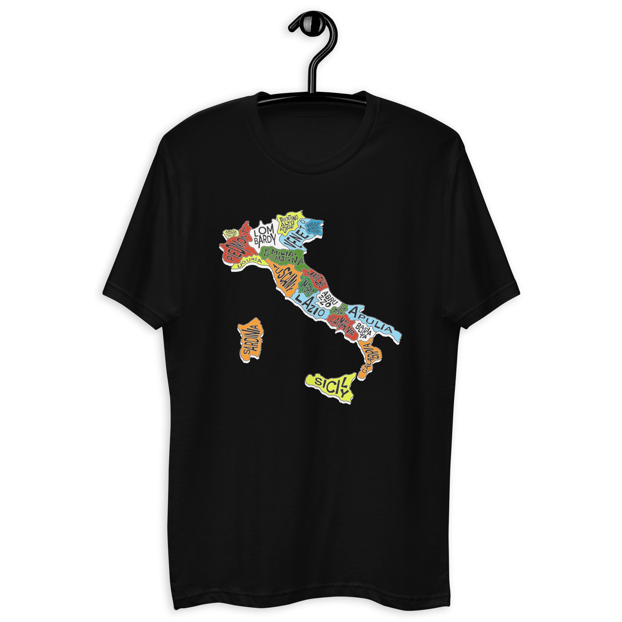 Mappa Regionale Unisex Tee
