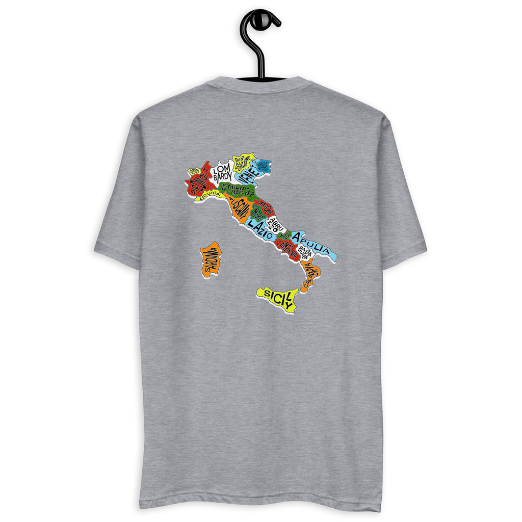 La Mappa Della Regioni Unisex Tee