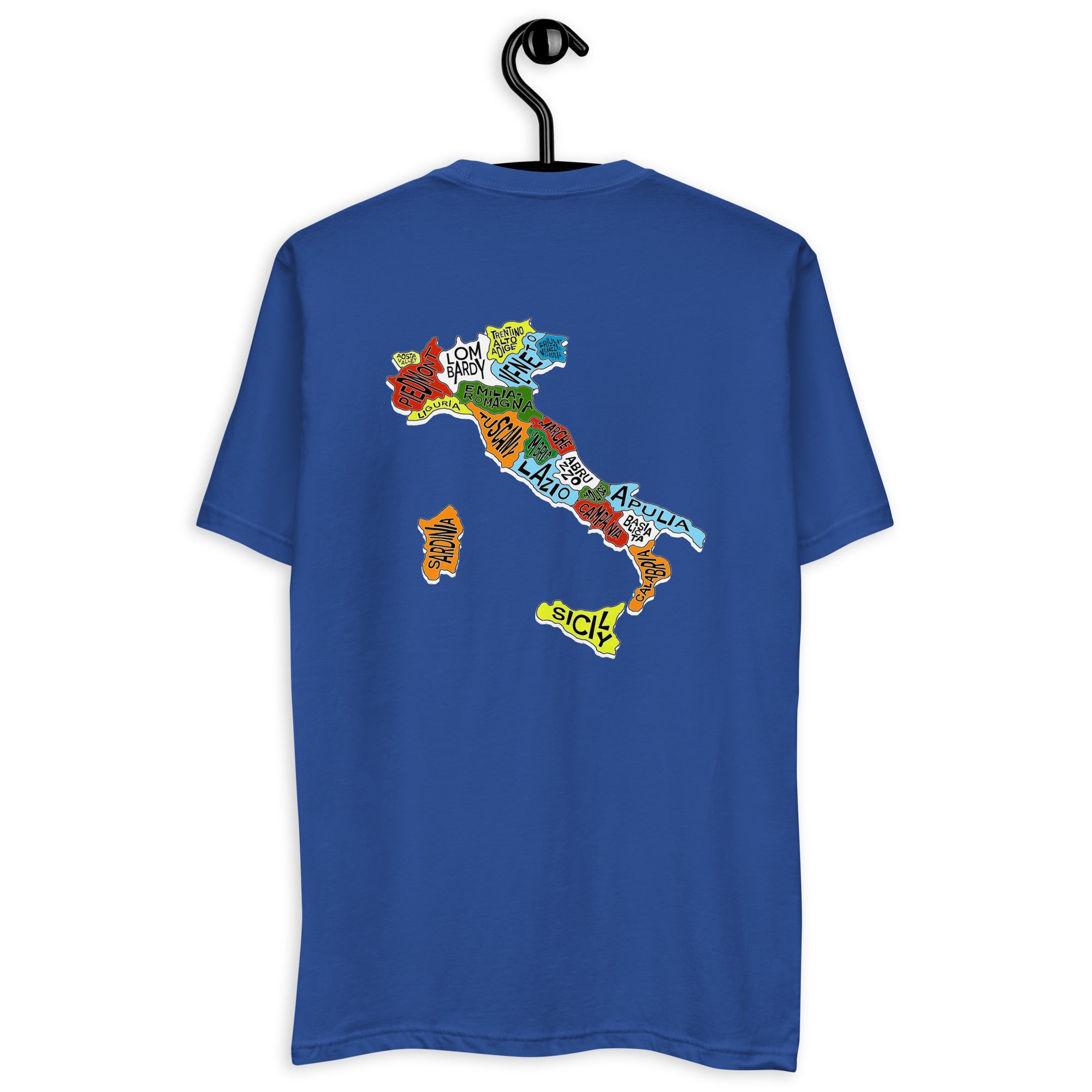La Mappa Della Regioni Unisex Tee
