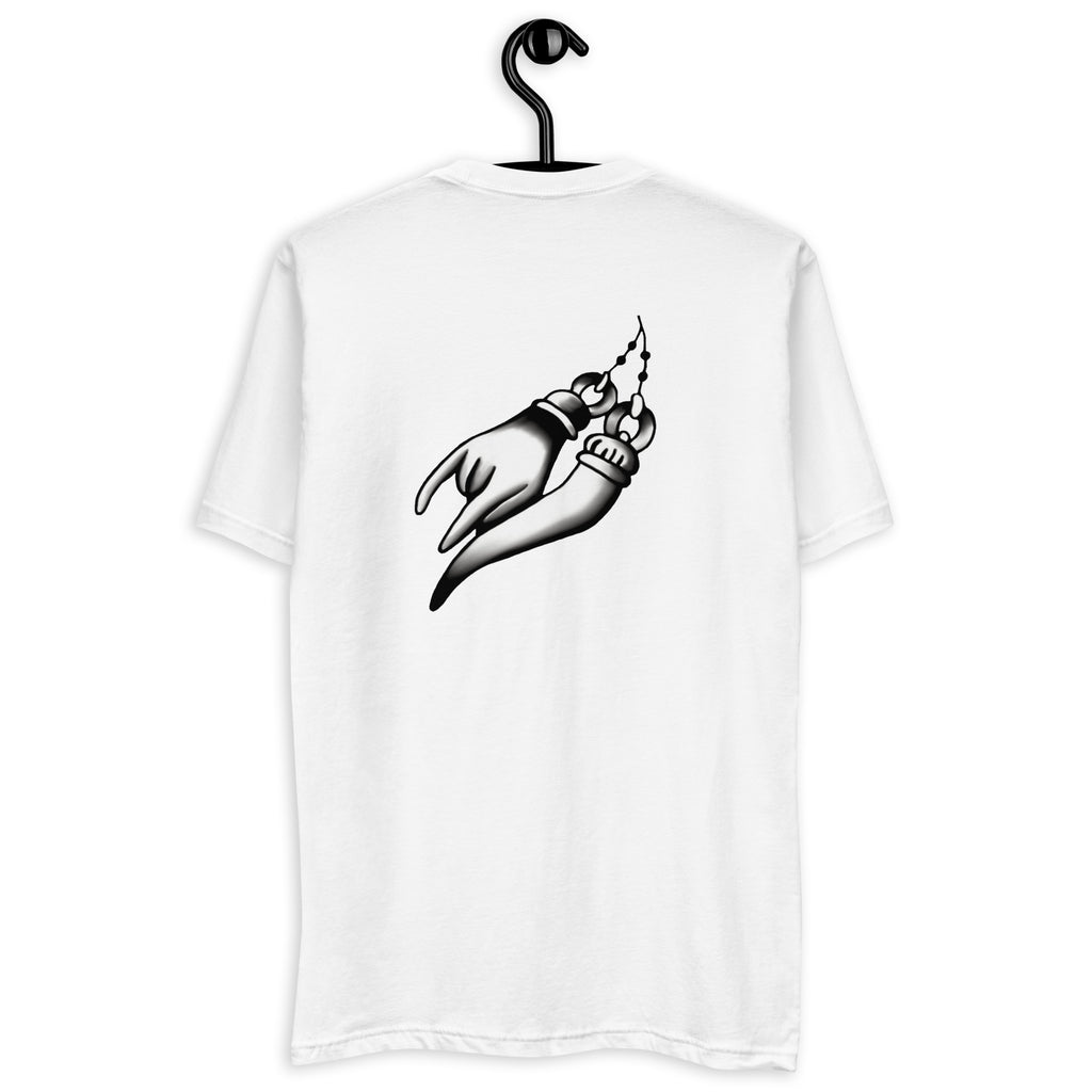 Veri Italiani - Tee w/ Cornicello e Mano Back