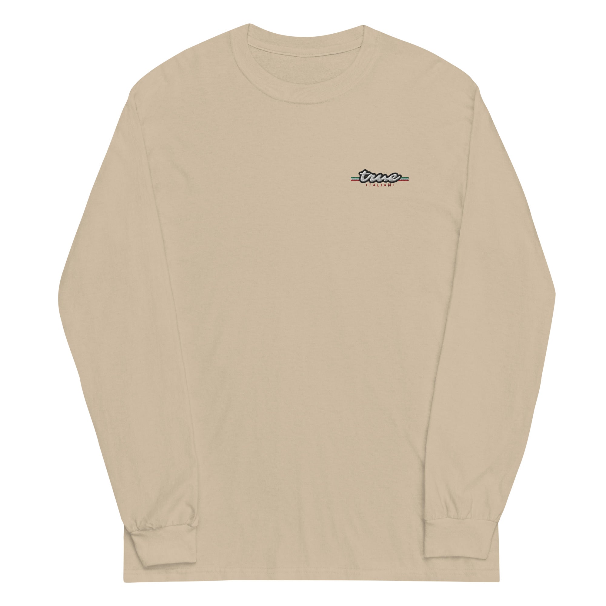 Vero Italiano Unisex Embroidered Long Sleeve Shirt