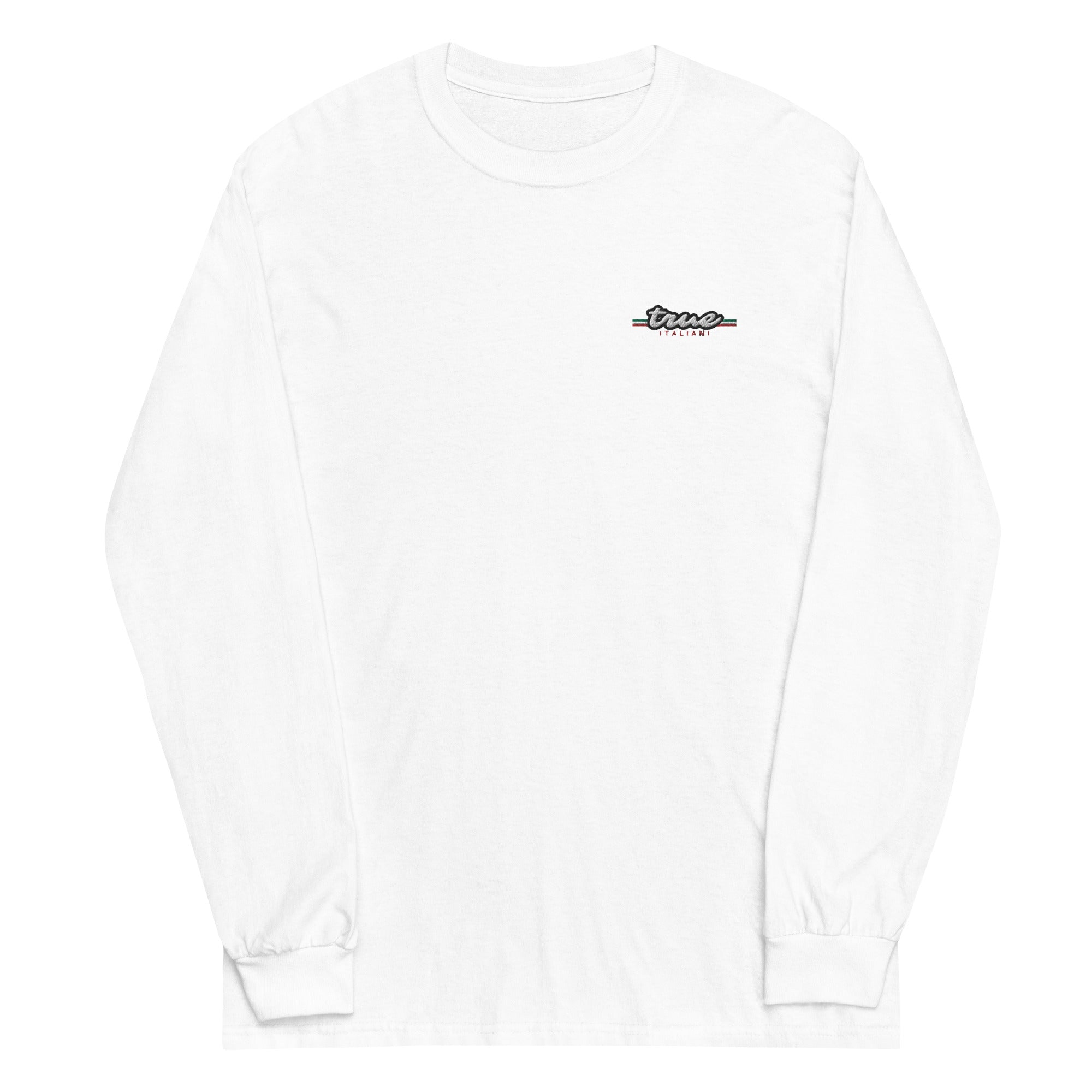 Vero Italiano Unisex Embroidered Long Sleeve Shirt