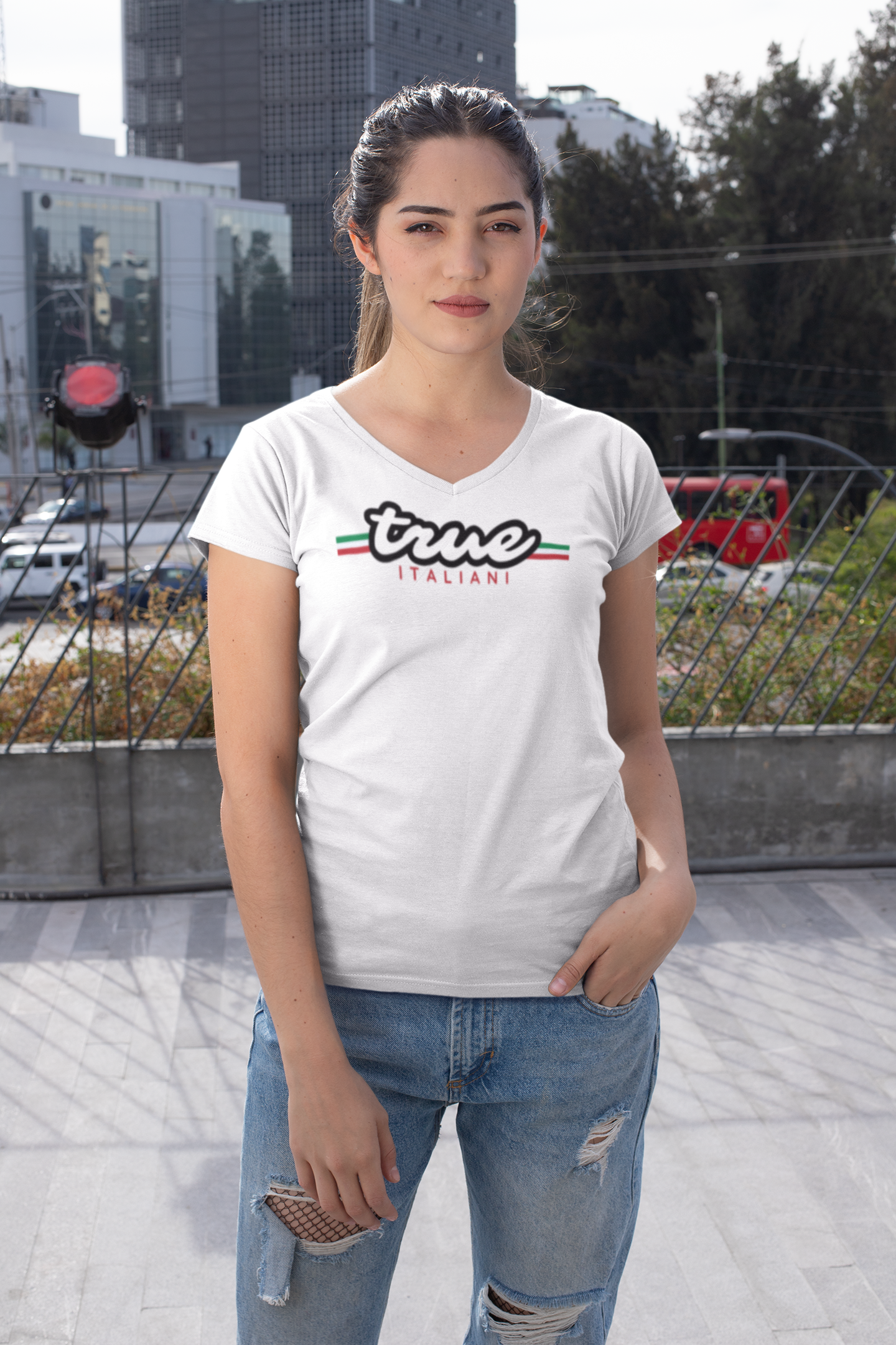 V-Neck Tee