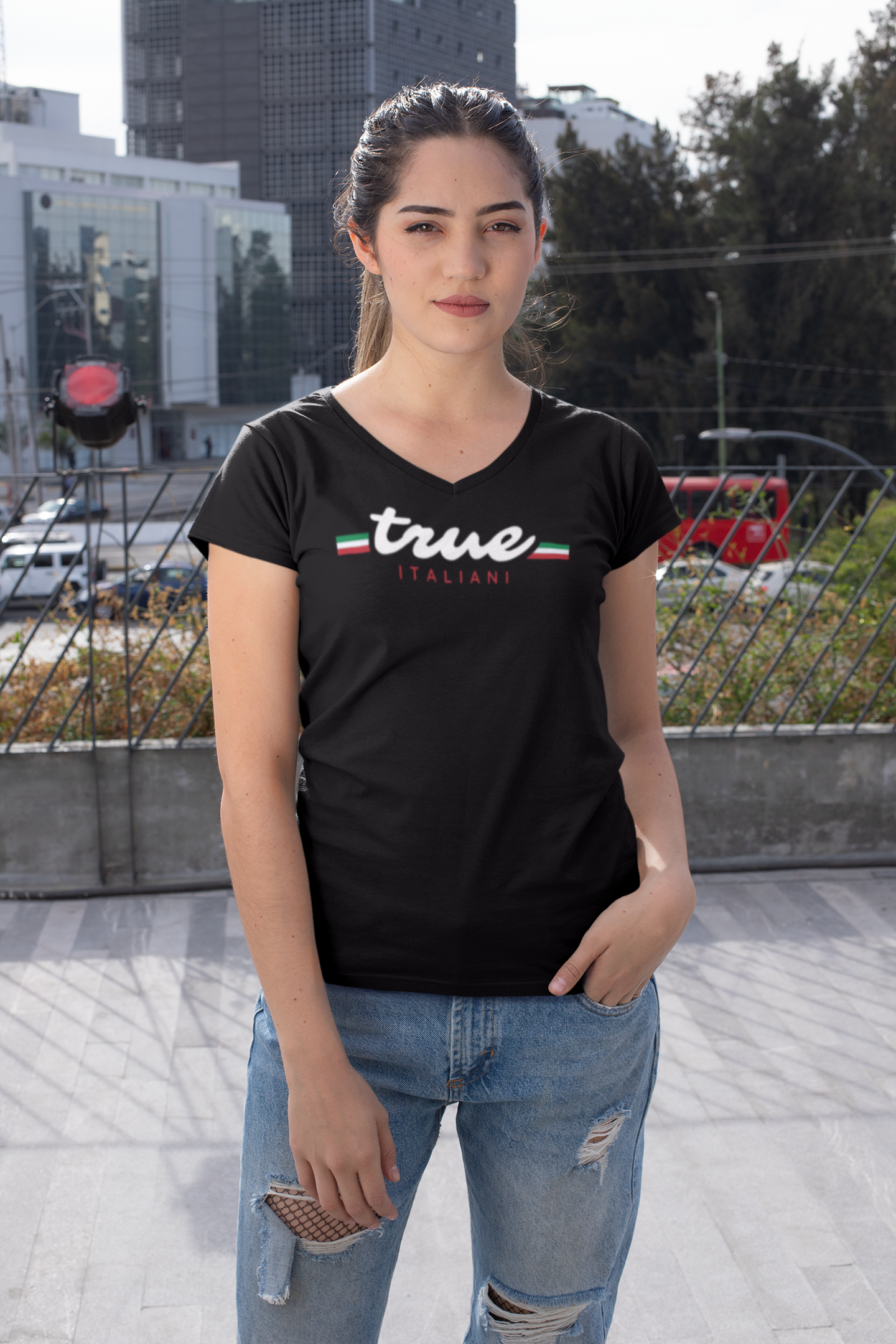 V-Neck Tee