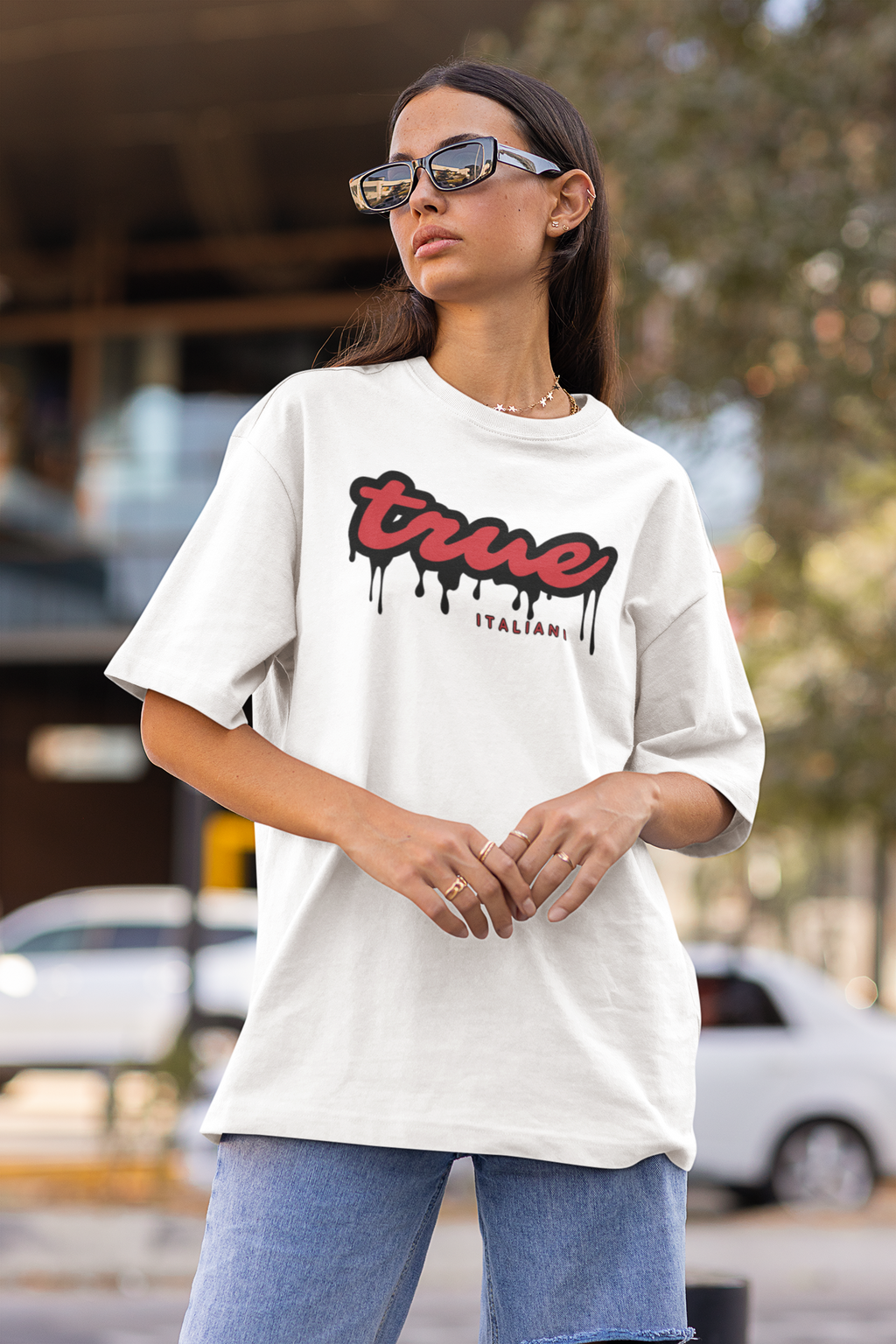 Il Nero E Il Rosso Unisex Drip Tee