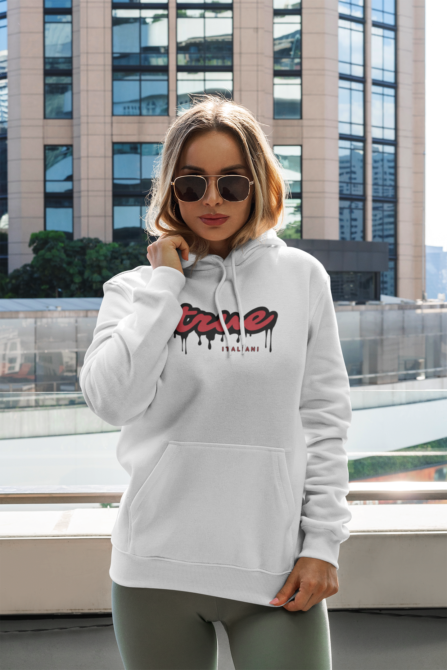 Il Rosso E Il Nero Unisex Drip Hoodie