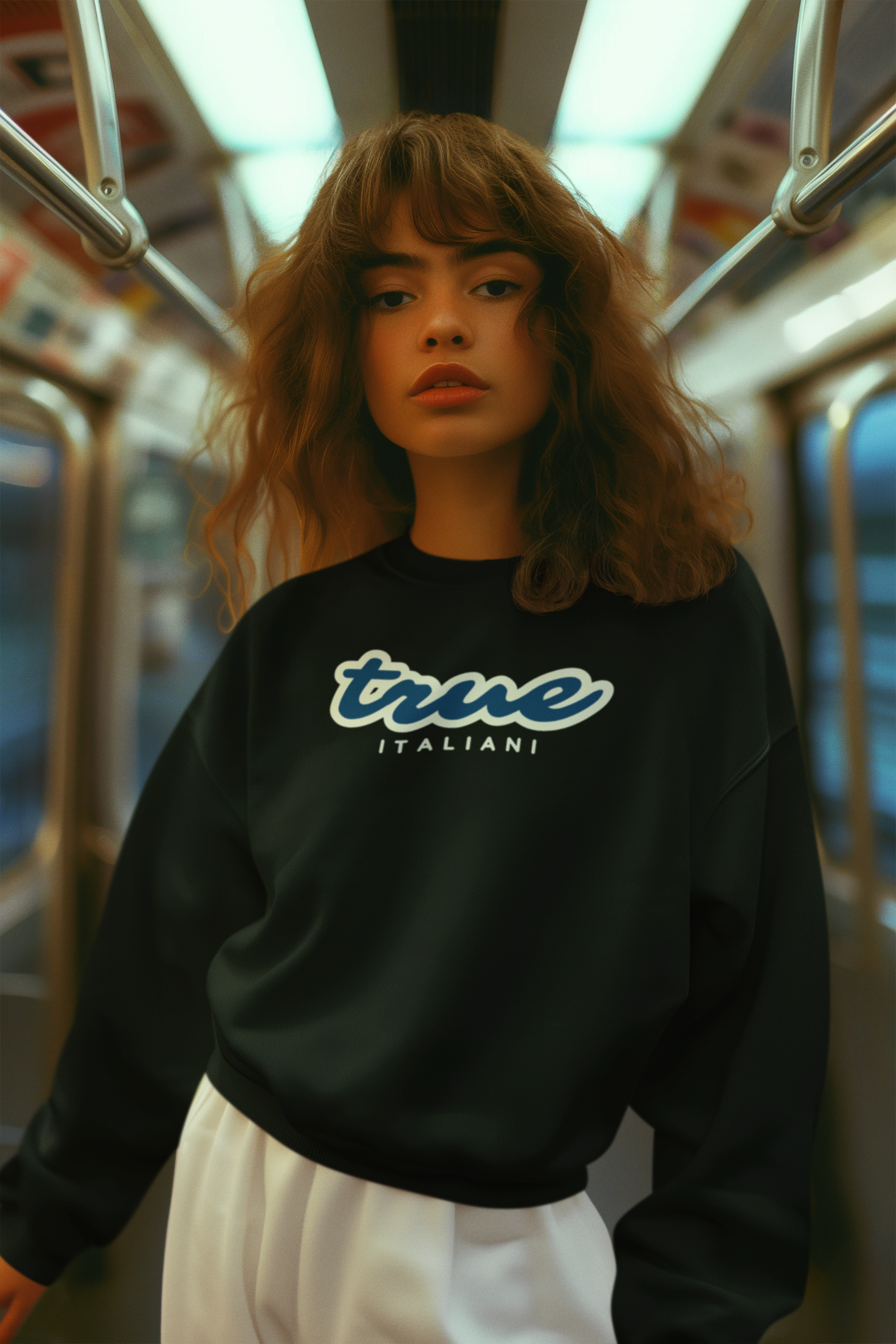 Il Bianco E Il Blu Organic Unisex Crewneck