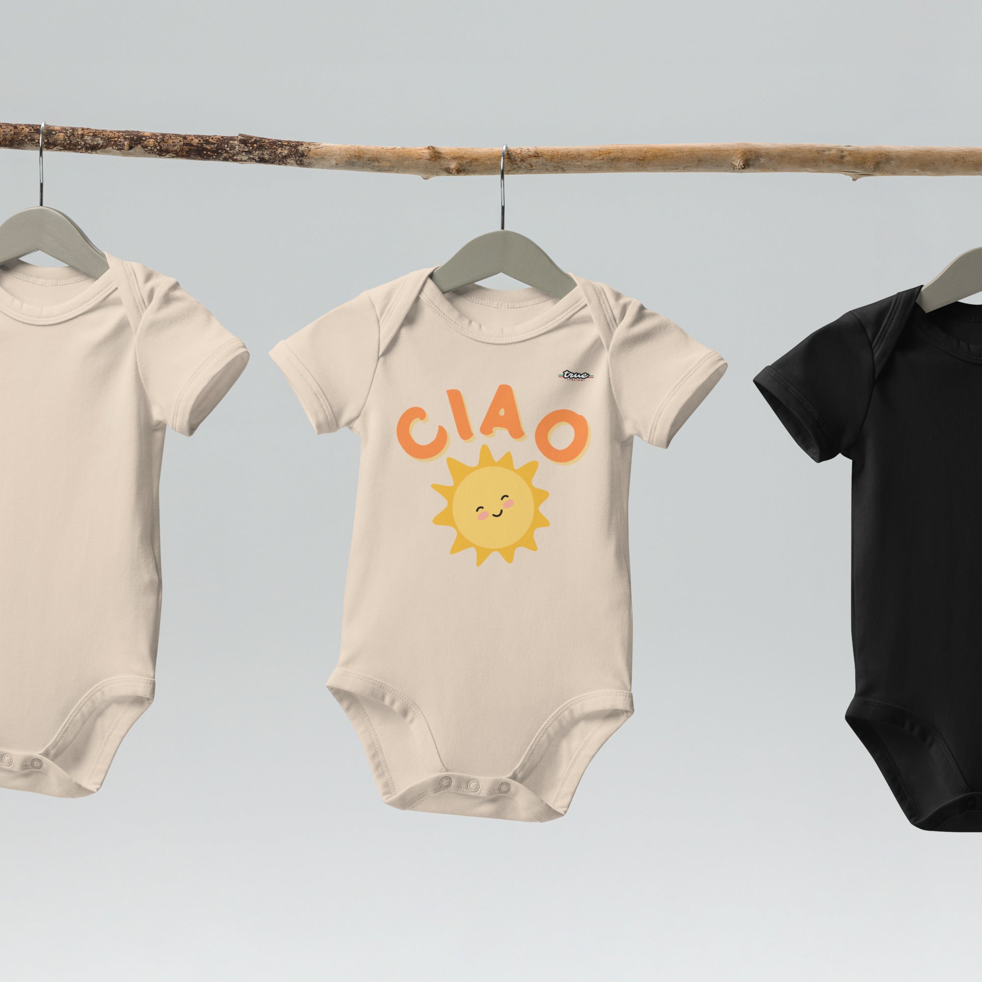 Bambini Ciao Organic Cotton Onesie