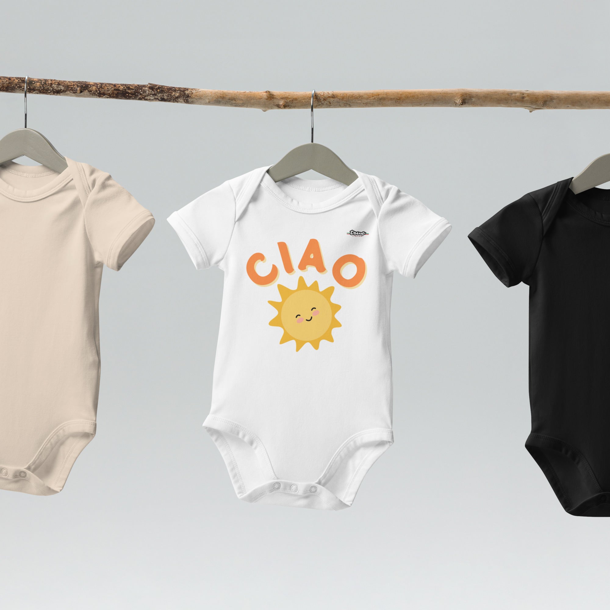 Bambini Ciao Organic Cotton Onesie