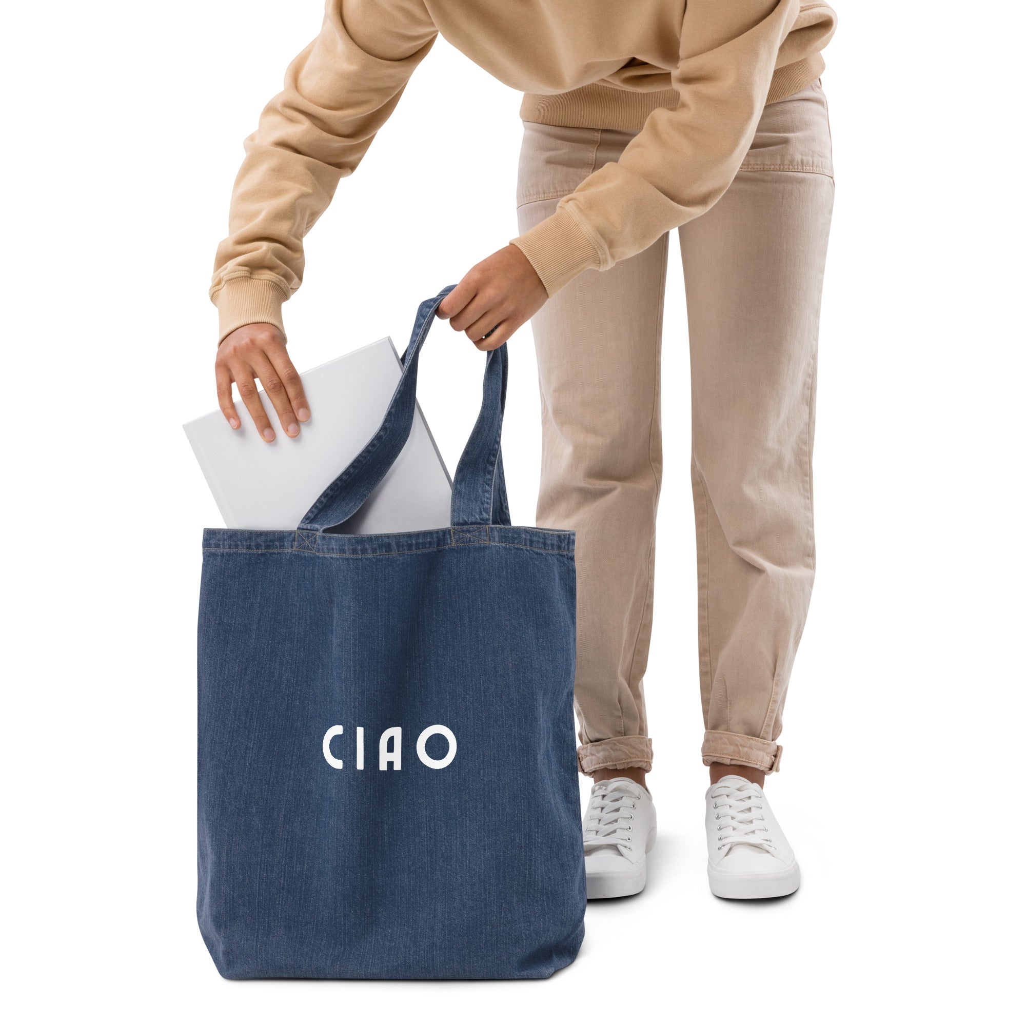 Ciao Organic Denim Tote Bag