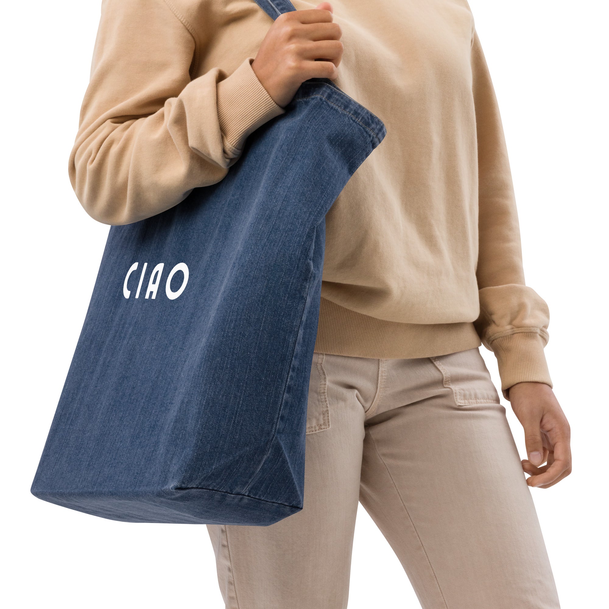 Ciao Organic Denim Tote Bag