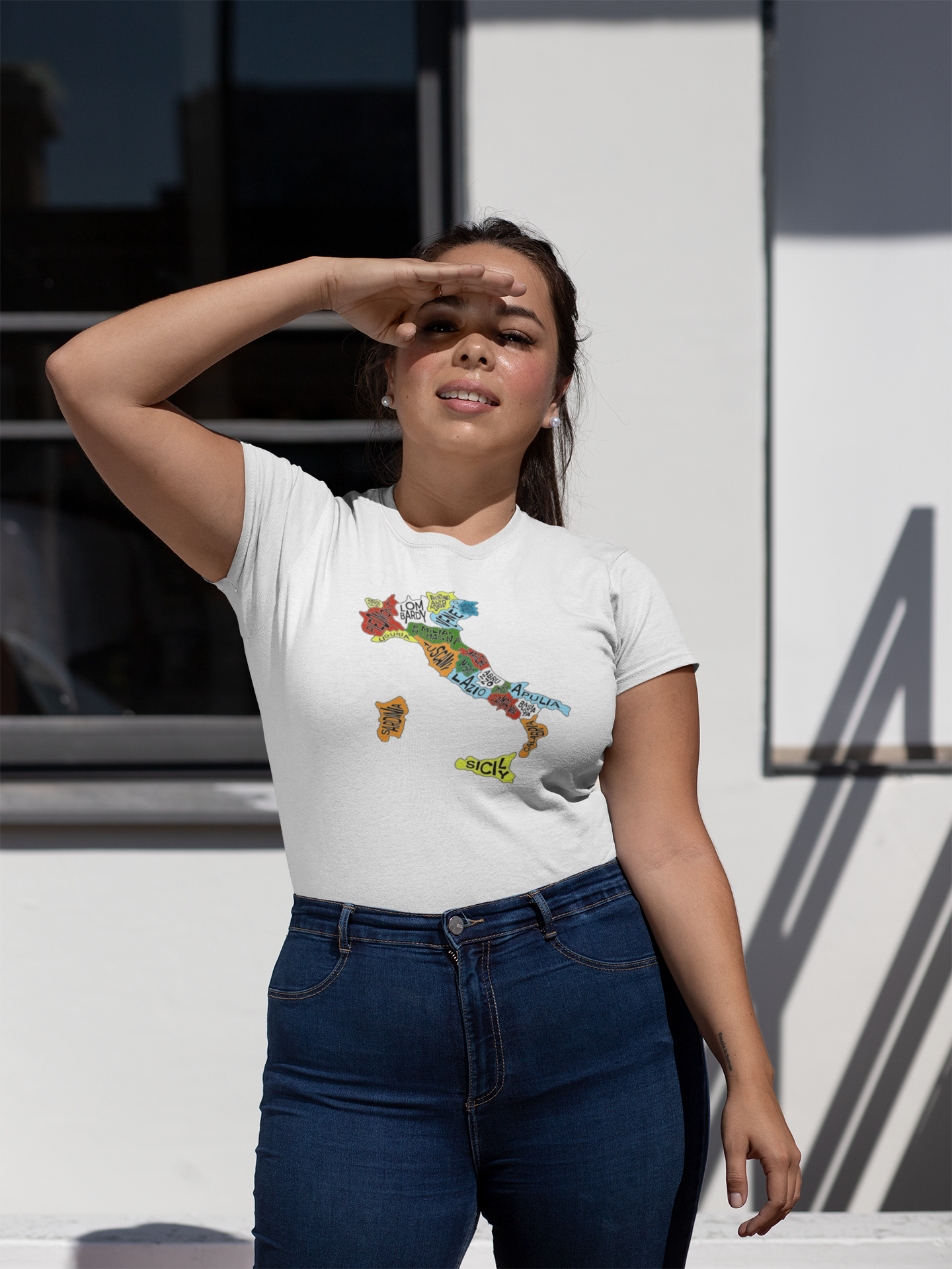 Mappa Regionale Unisex Tee