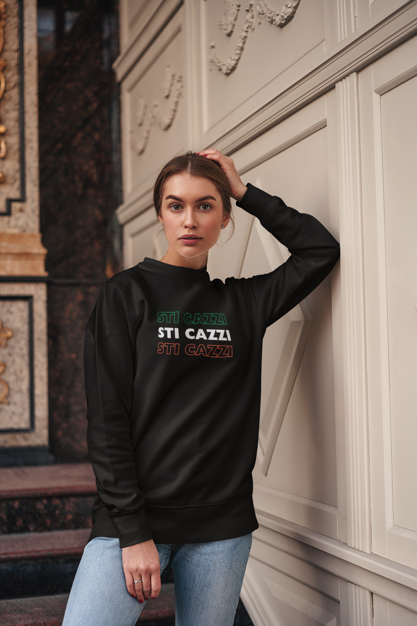 Sti Cazzi Unisex Organic Crewneck