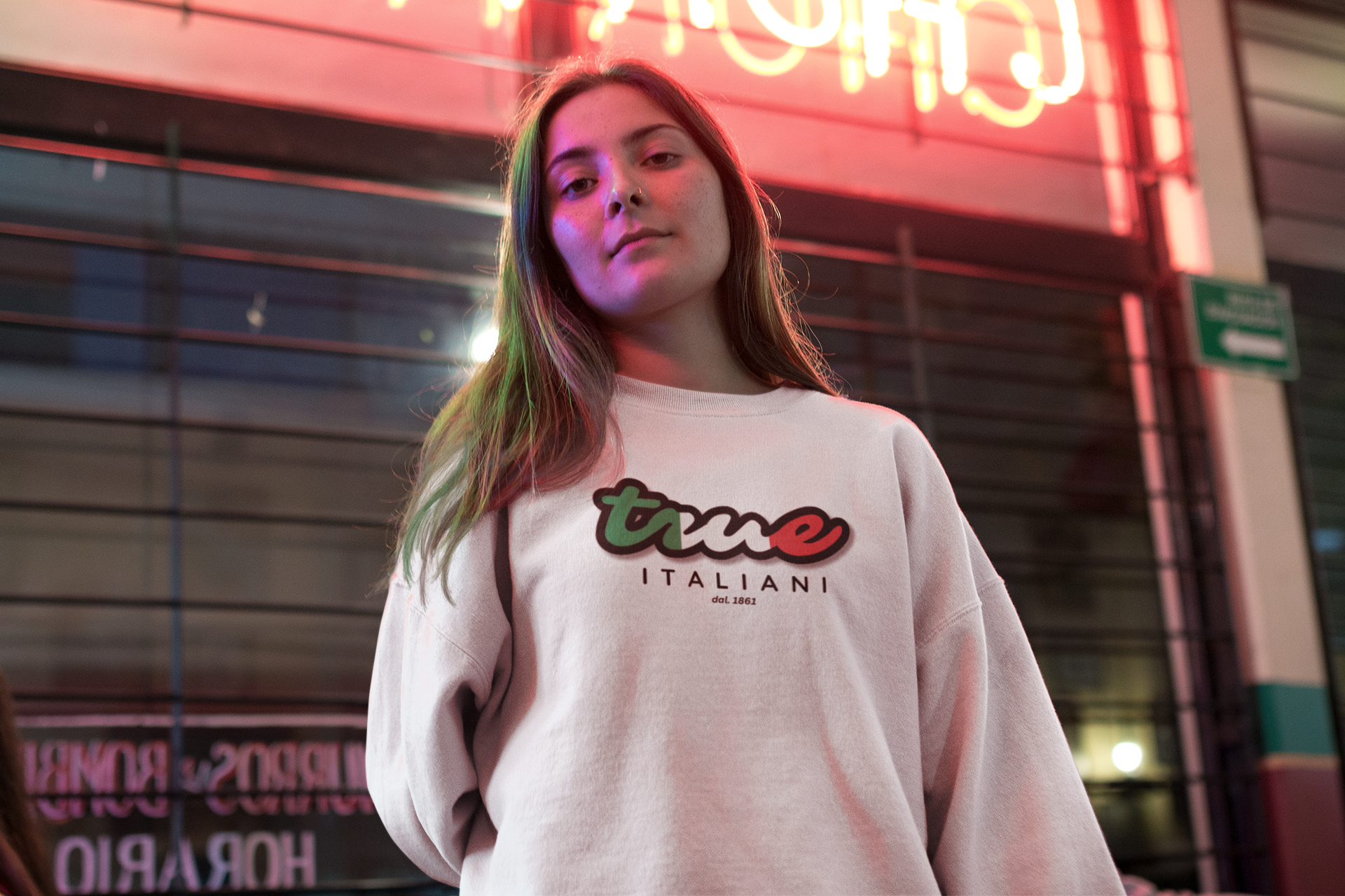 La Italia Organic Unisex Crewneck