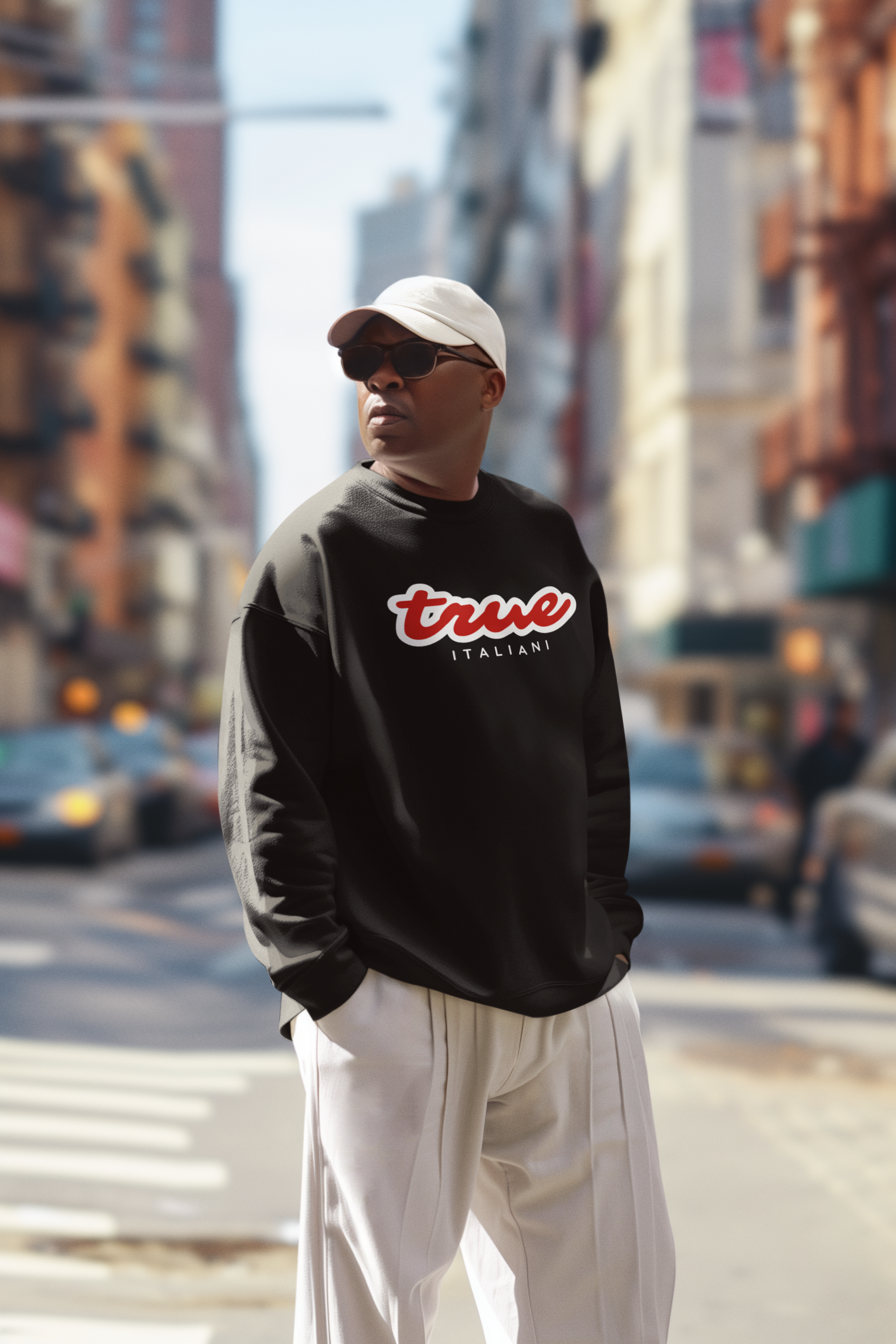 Il Rosso E Il Bianco Organic Unisex Crewneck