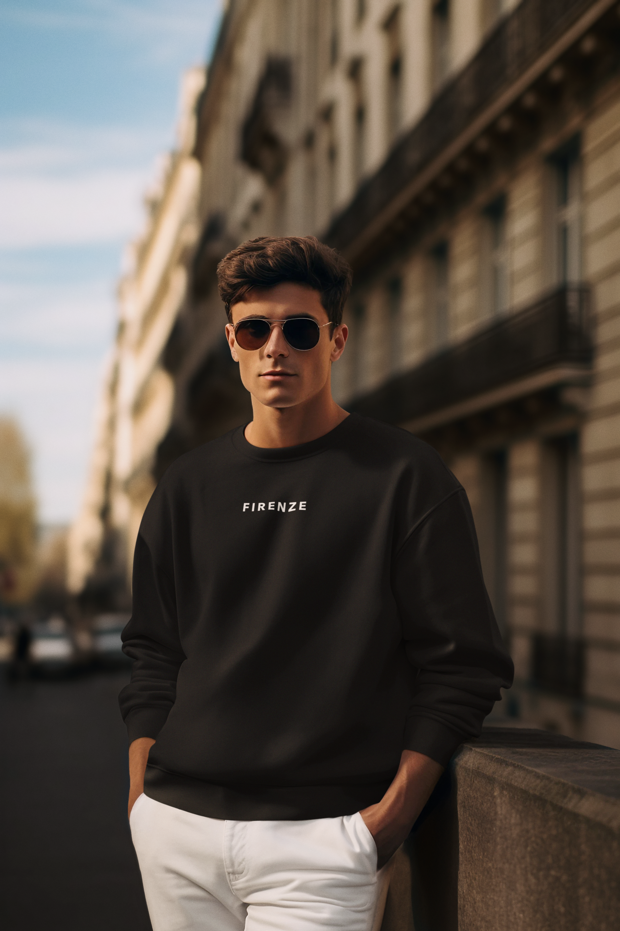 La Firenze Organic Unisex Crewneck