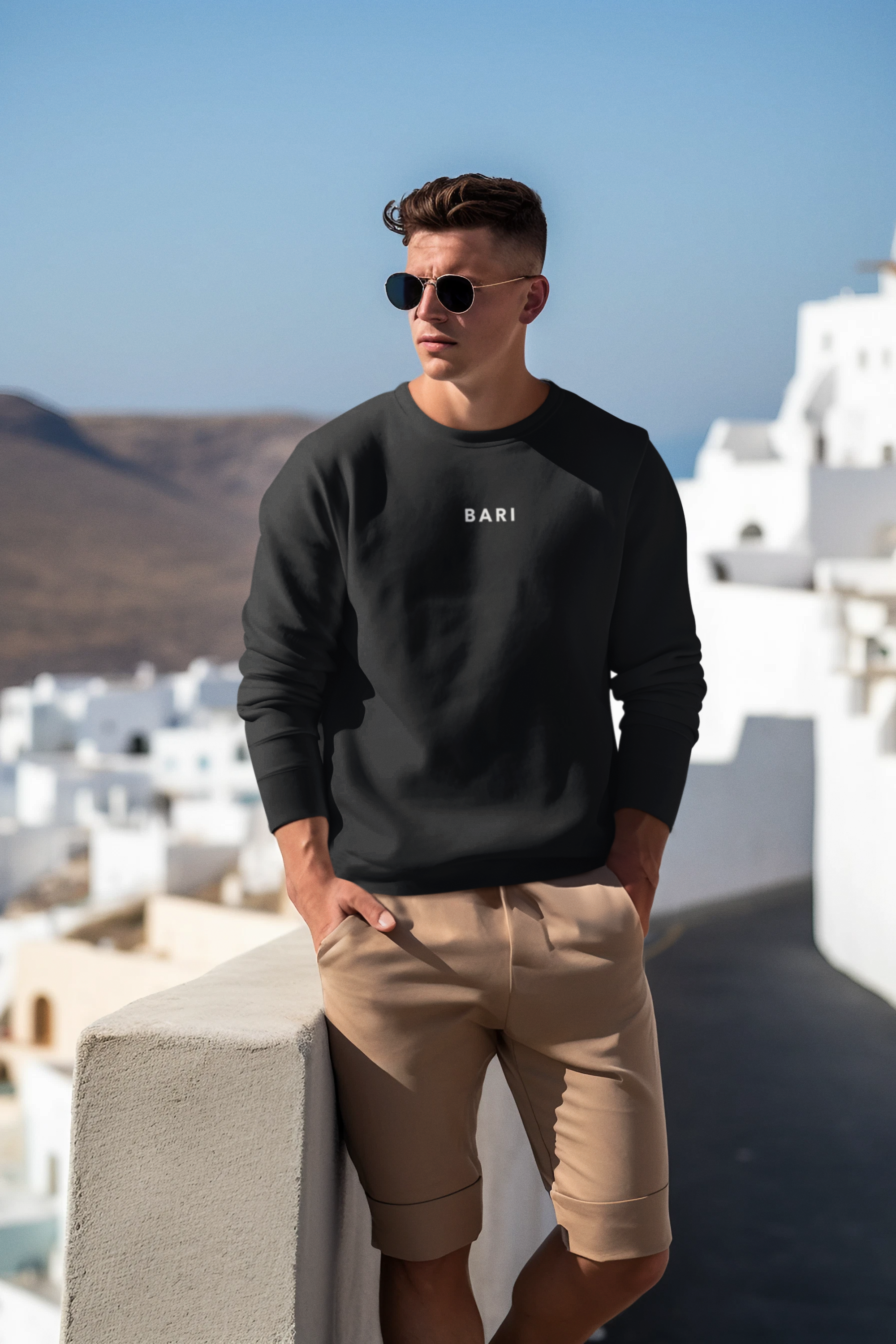Il Bari Organic Unisex Crewneck