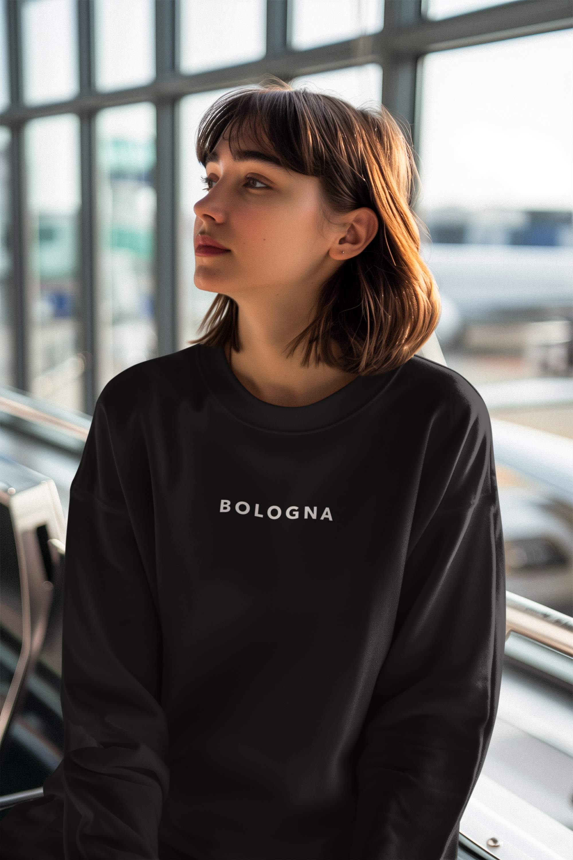 Il Bologna Organic Unisex Crewneck