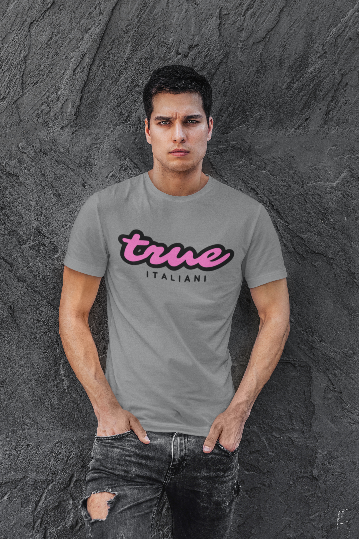Il Nero E Il Rosa Unisex Tee