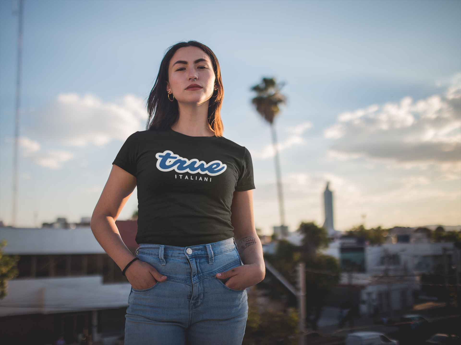 Il Bianco E Il Blu Unisex Tee