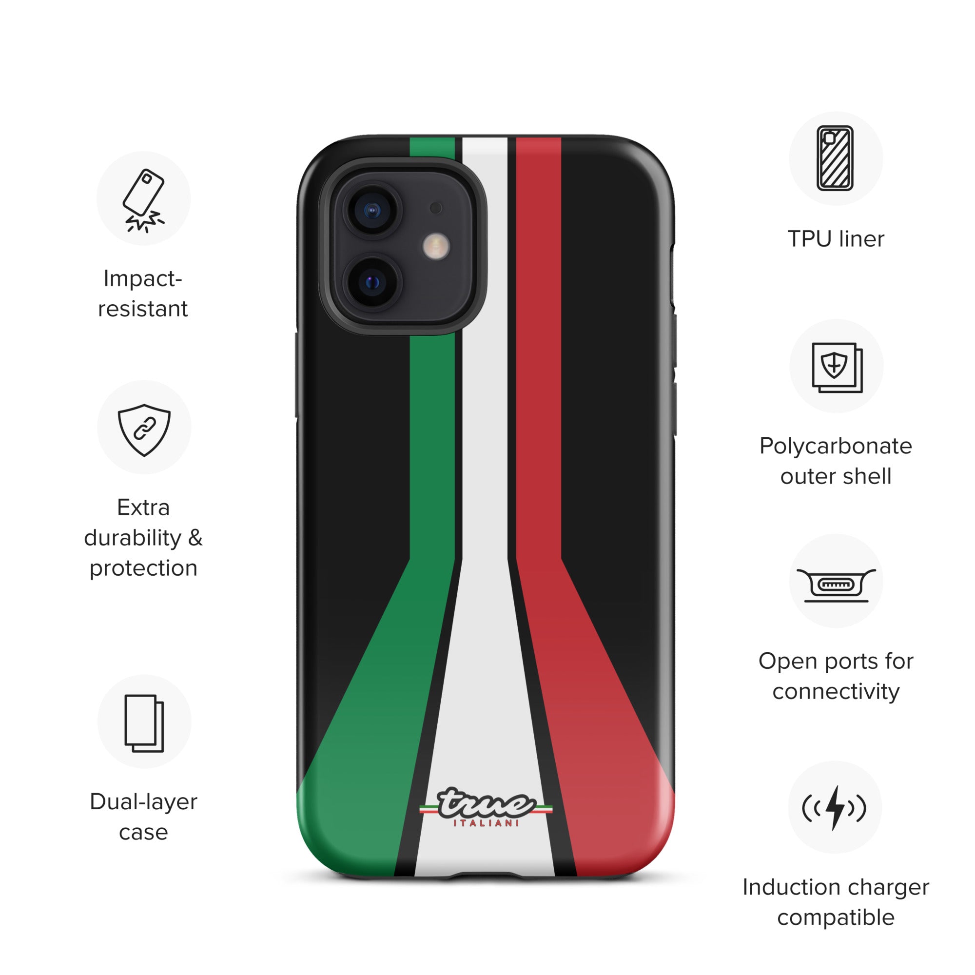 True Italiani Color 1 Tough Case for iPhone®
