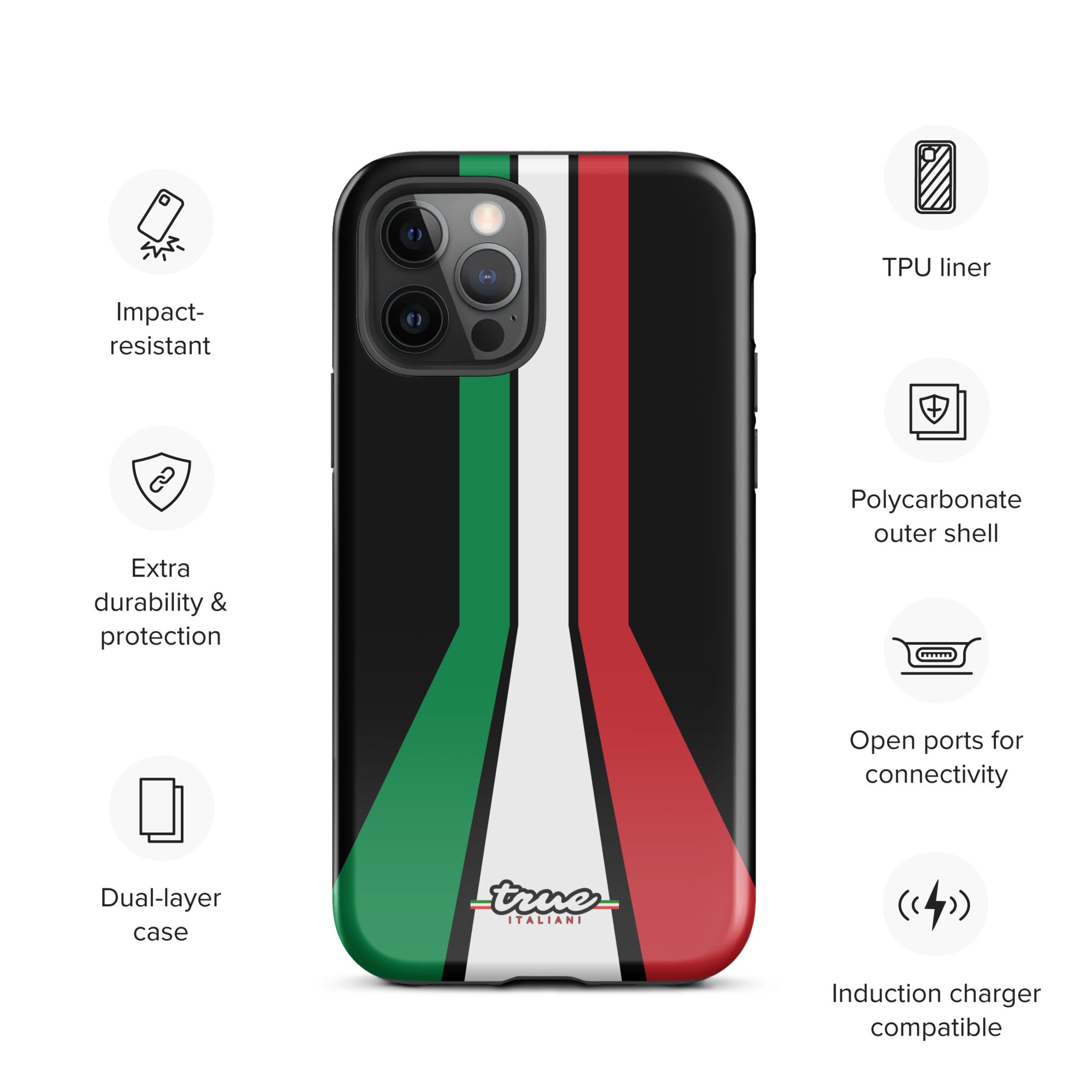 True Italiani Color 1 Tough Case for iPhone®