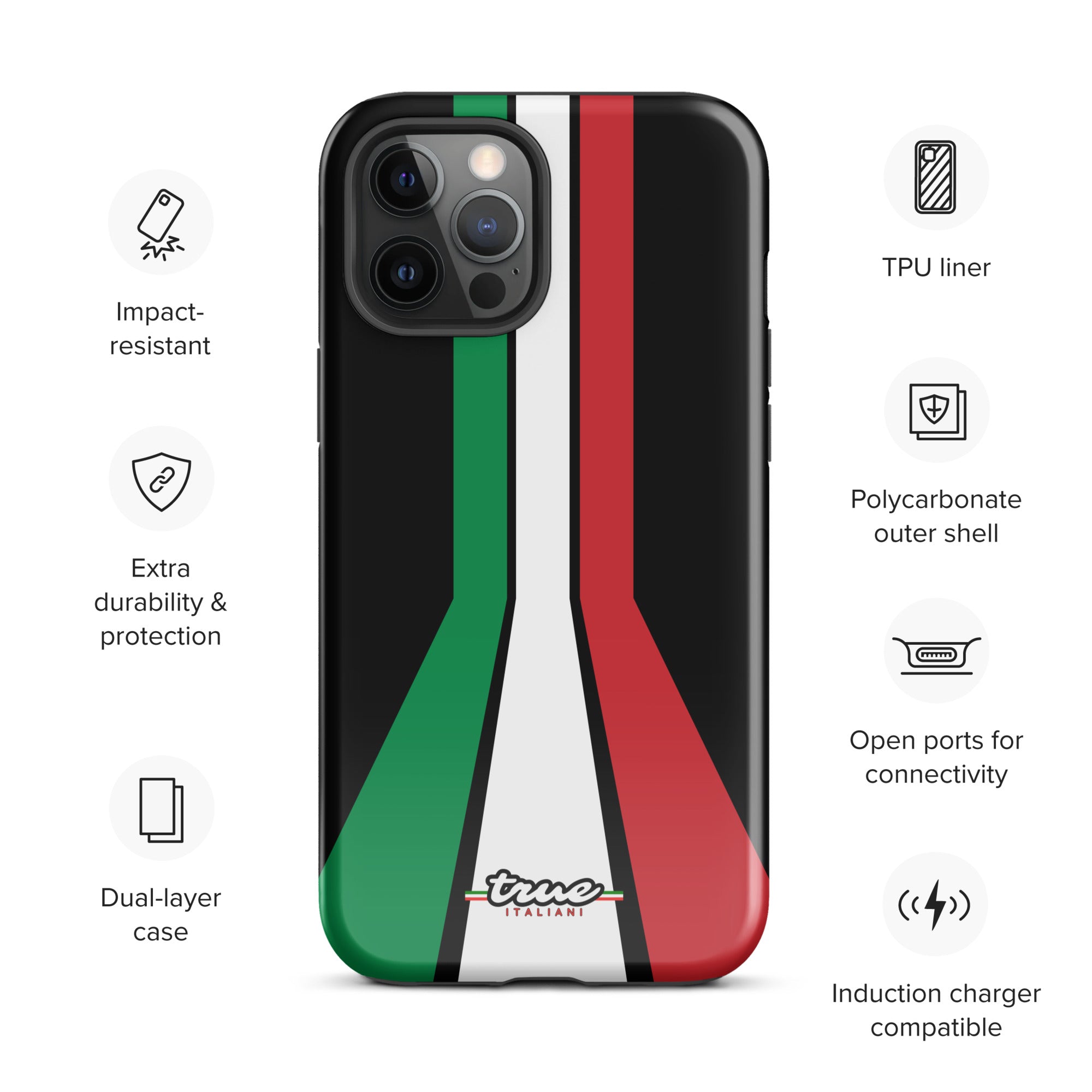 True Italiani Color 1 Tough Case for iPhone®