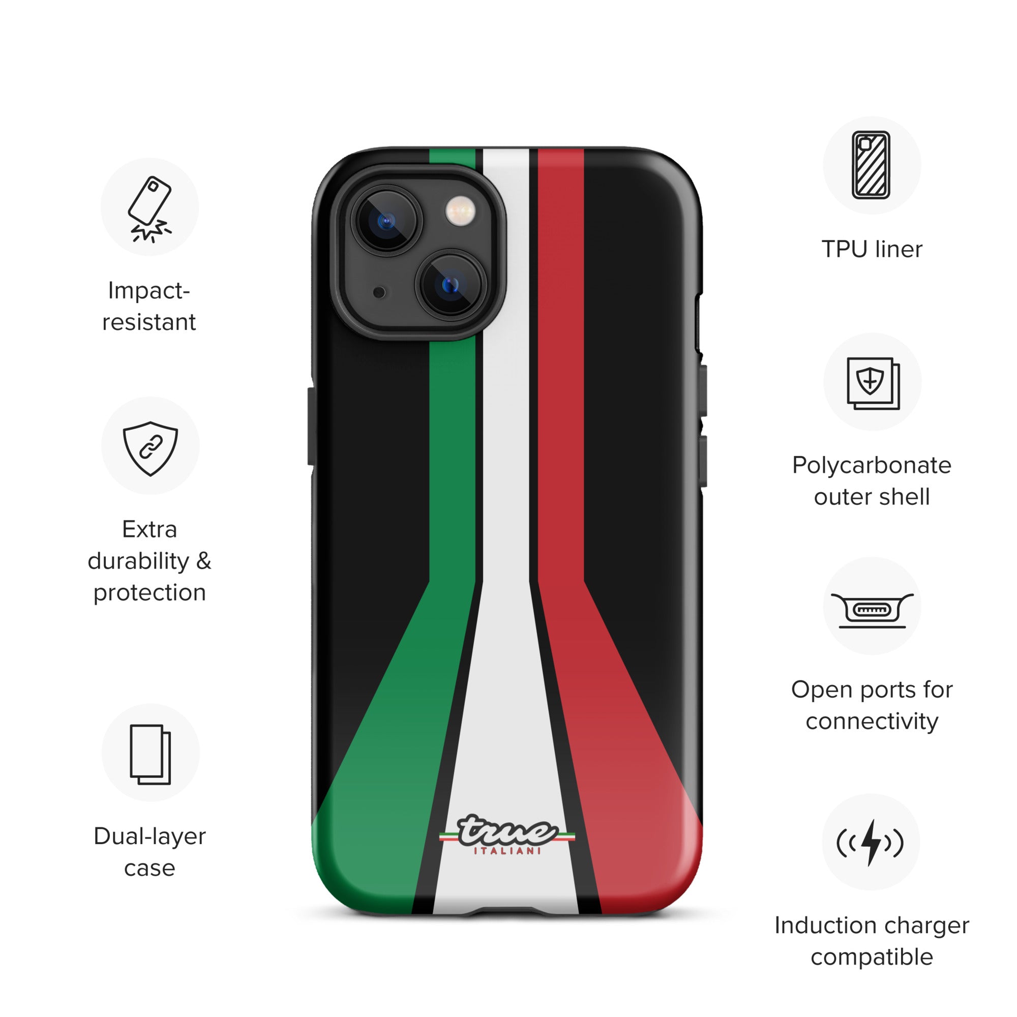 True Italiani Color 1 Tough Case for iPhone®