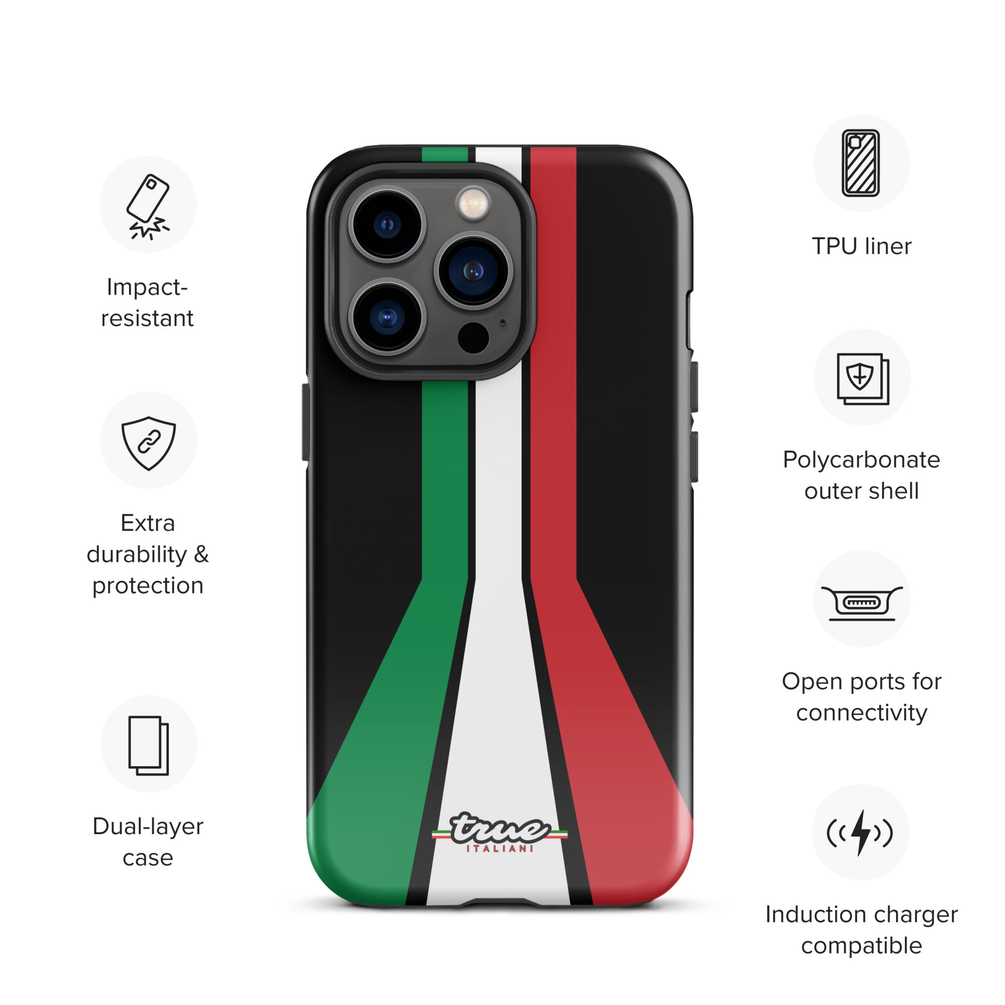True Italiani Color 1 Tough Case for iPhone®