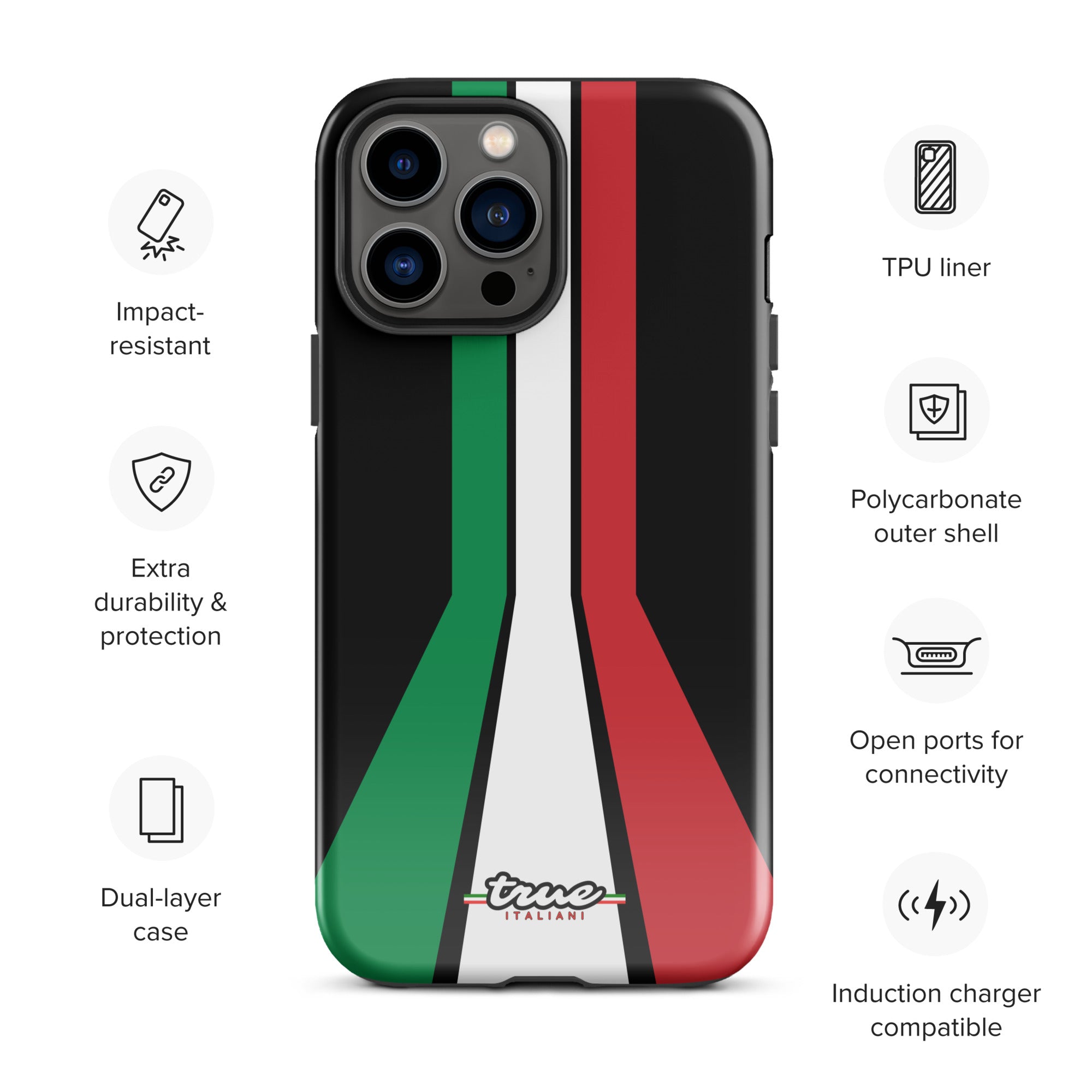 True Italiani Color 1 Tough Case for iPhone®