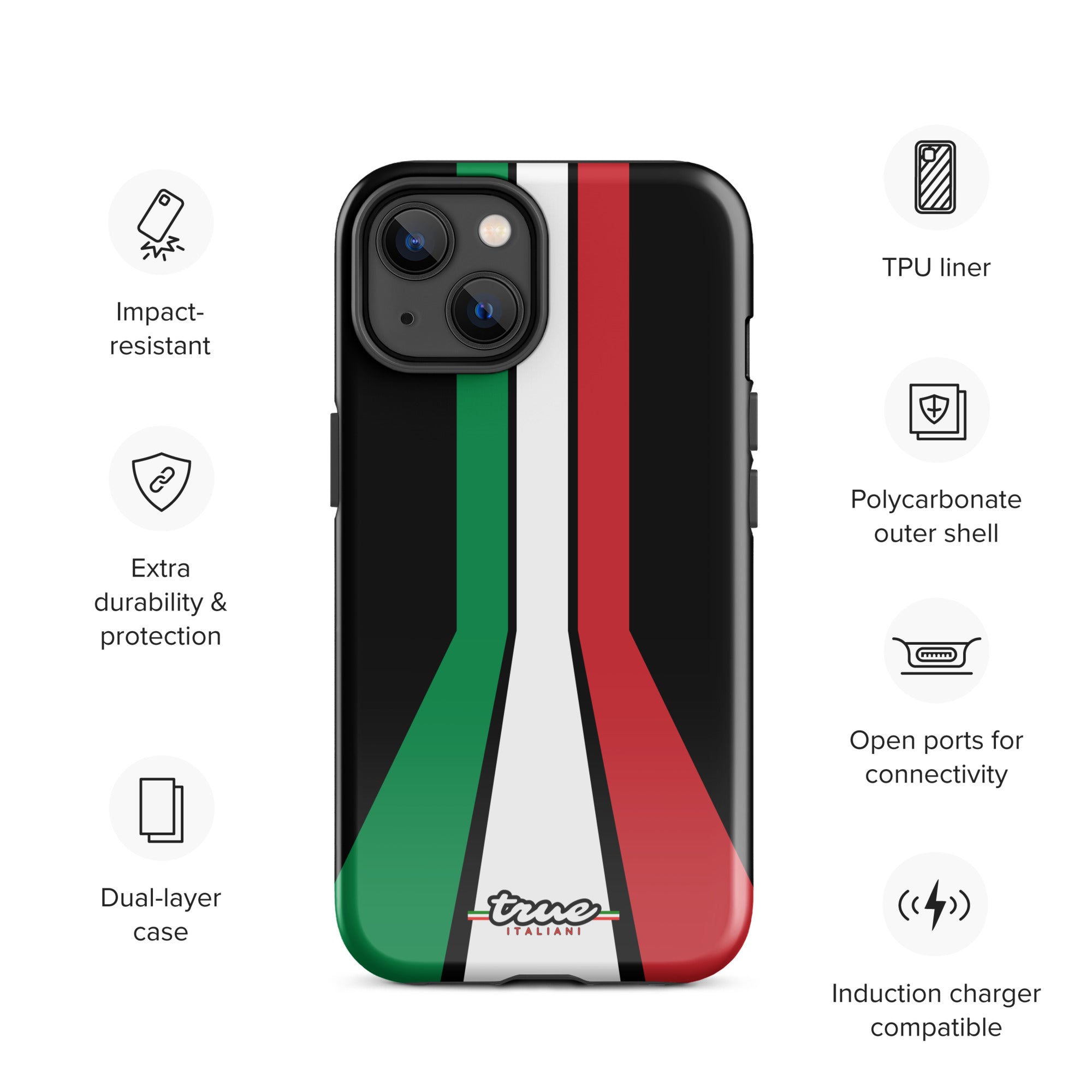 True Italiani Color 1 Tough Case for iPhone®