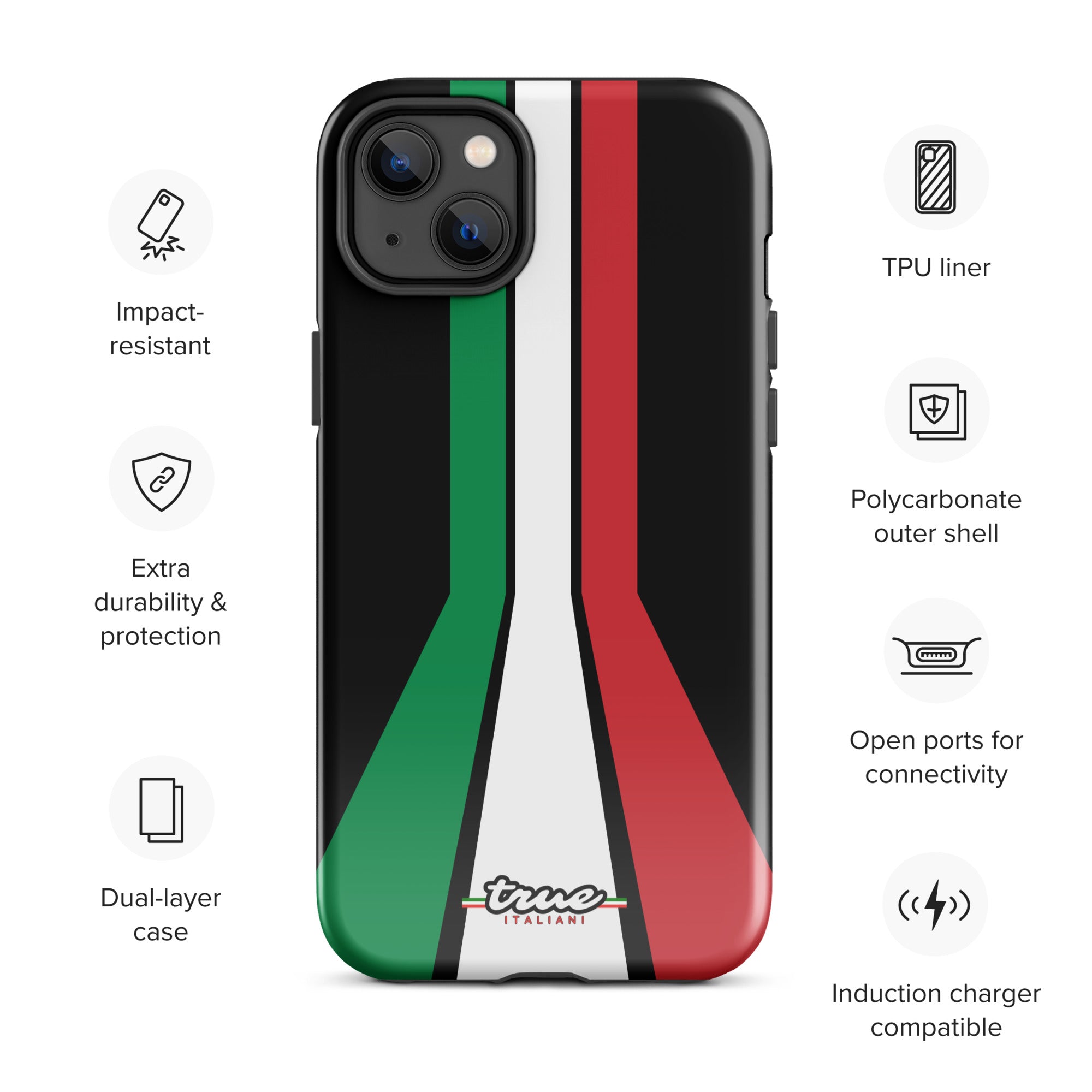 True Italiani Color 1 Tough Case for iPhone®