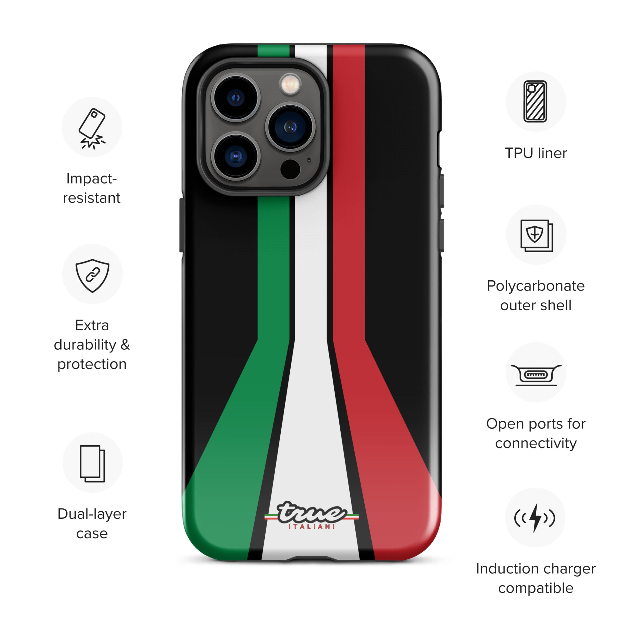 True Italiani Color 1 Tough Case for iPhone®