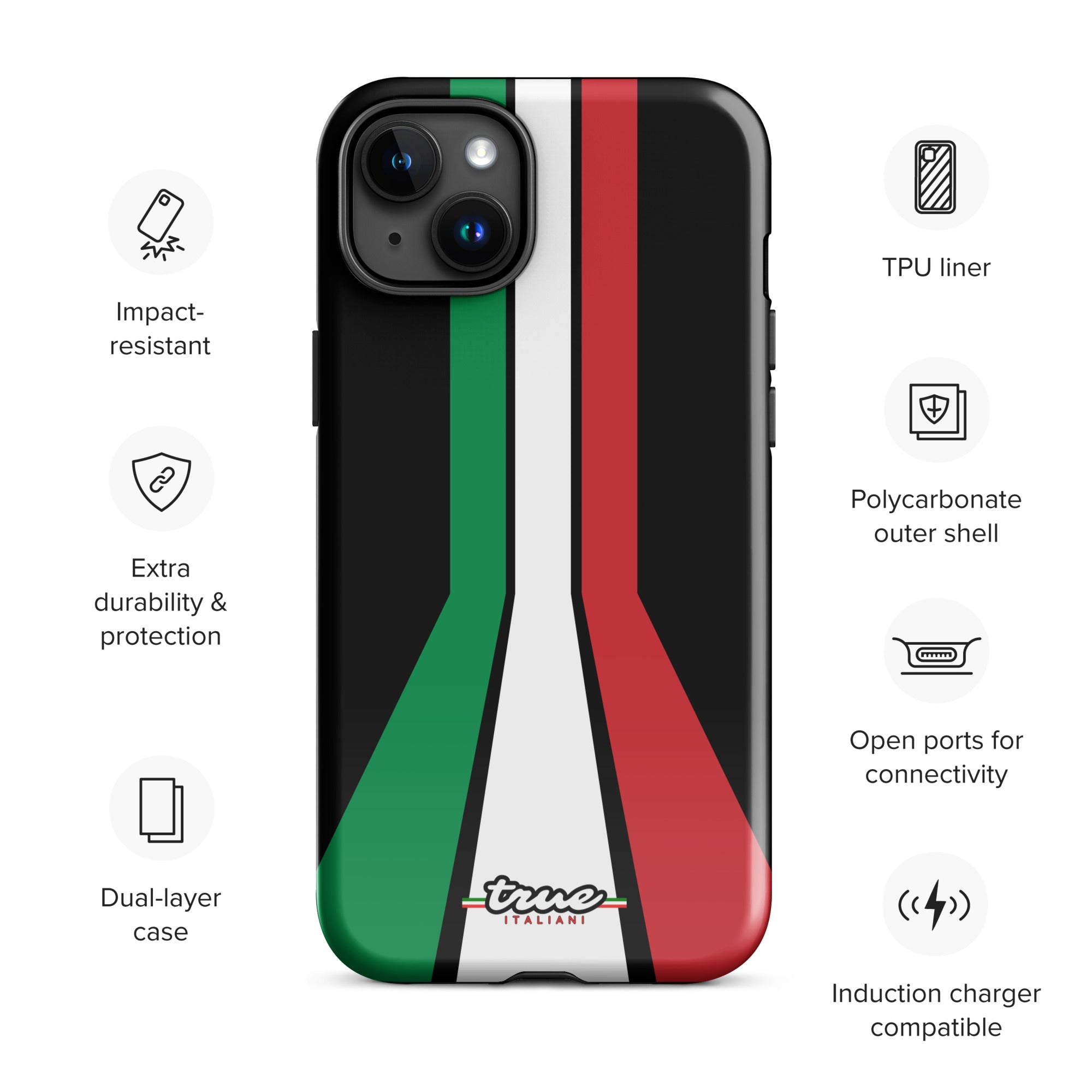 True Italiani Color 1 Tough Case for iPhone®
