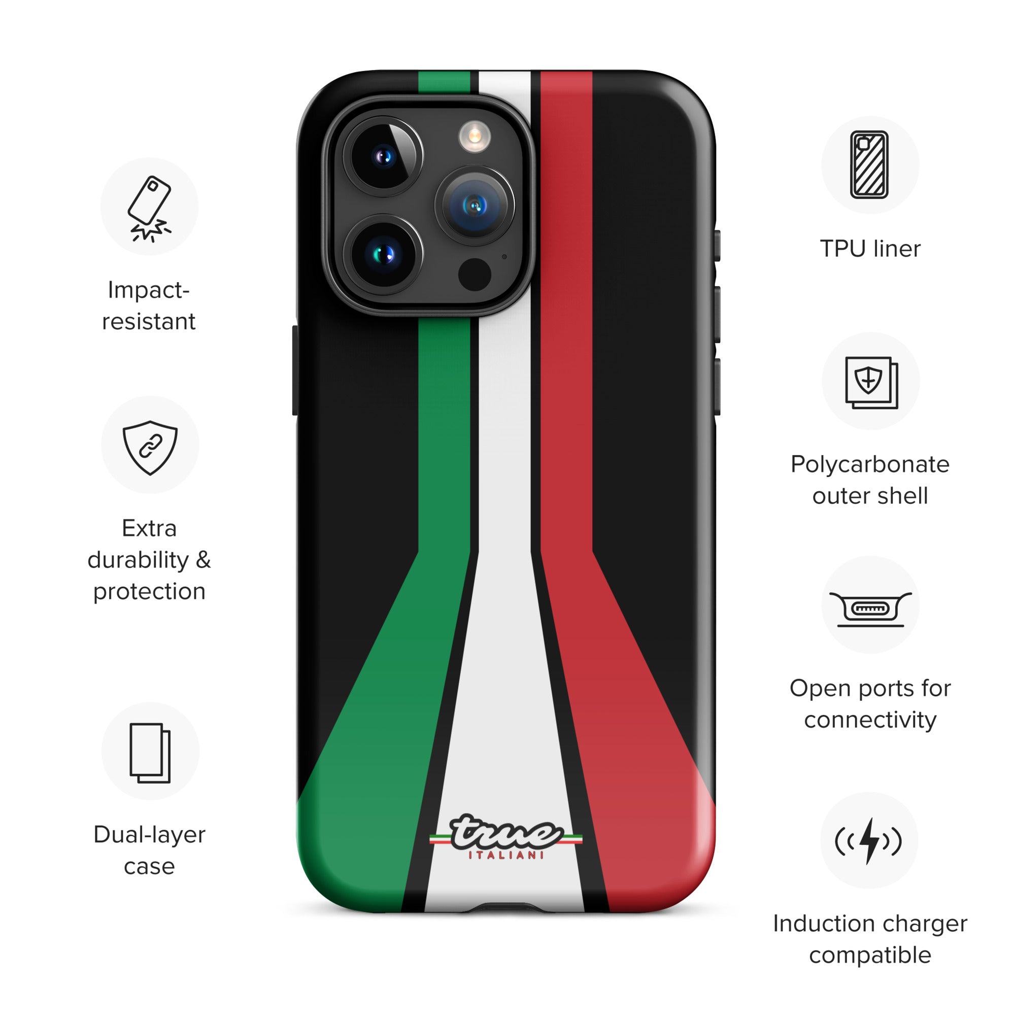 True Italiani Color 1 Tough Case for iPhone®