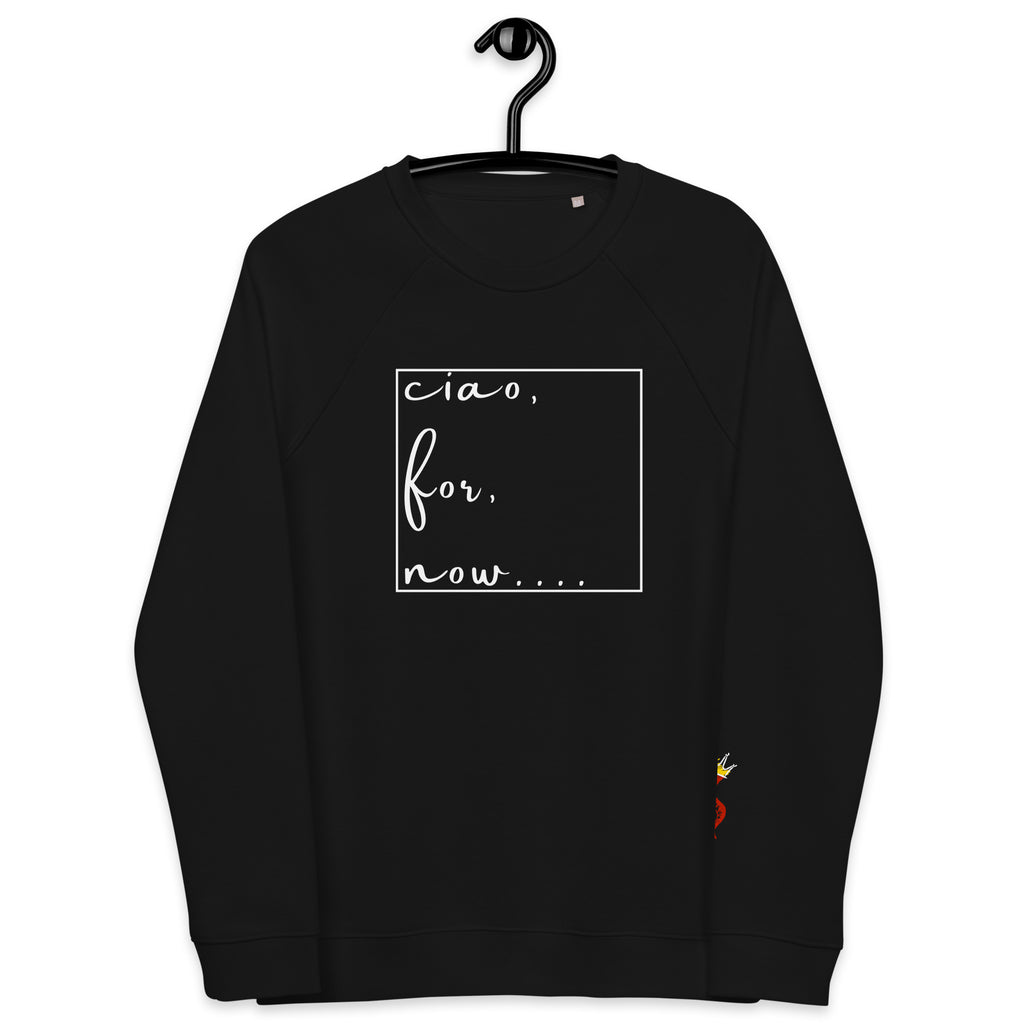 CFN Script Unisex Organic Raglan Sweatshirt