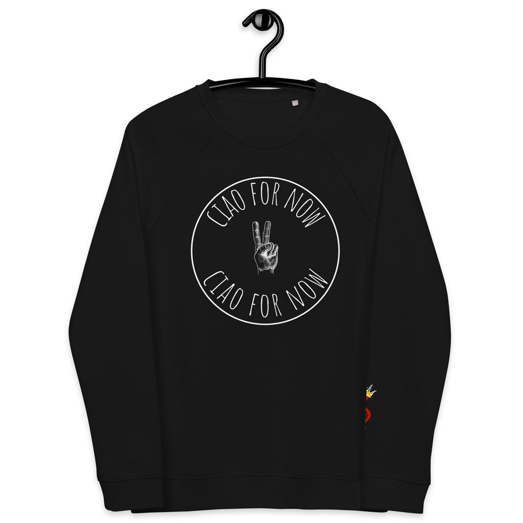 CFN Peace Unisex Organic Raglan Sweatshirt