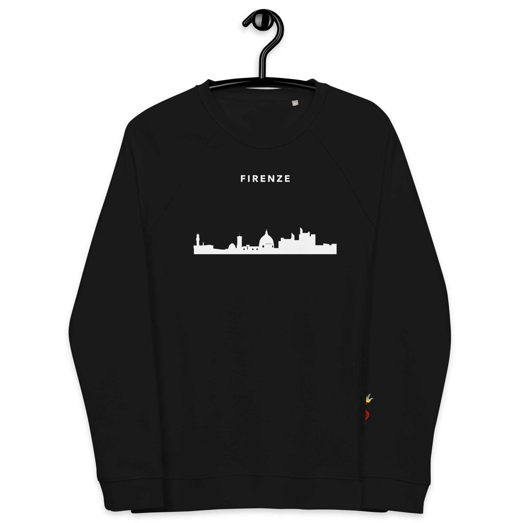 Citta di Firenze Unisex Organic Raglan Sweatshirt