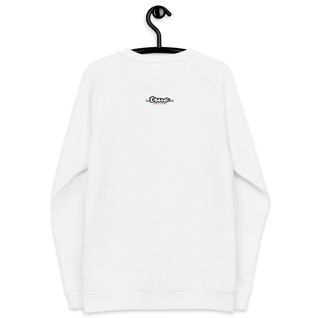 Pssst..These... Unisex Organic Raglan Sweatshirt