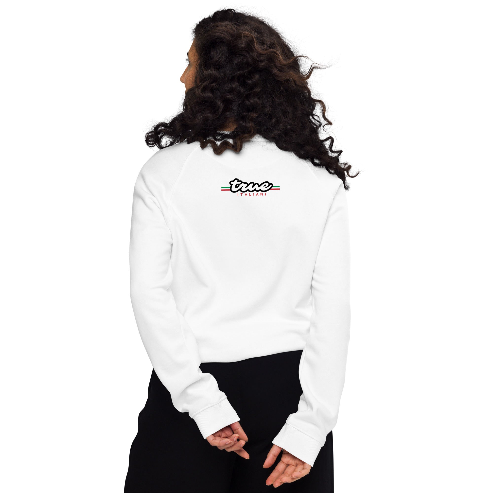 Scopa Asso di Denari Unisex Organic Raglan Sweatshirt