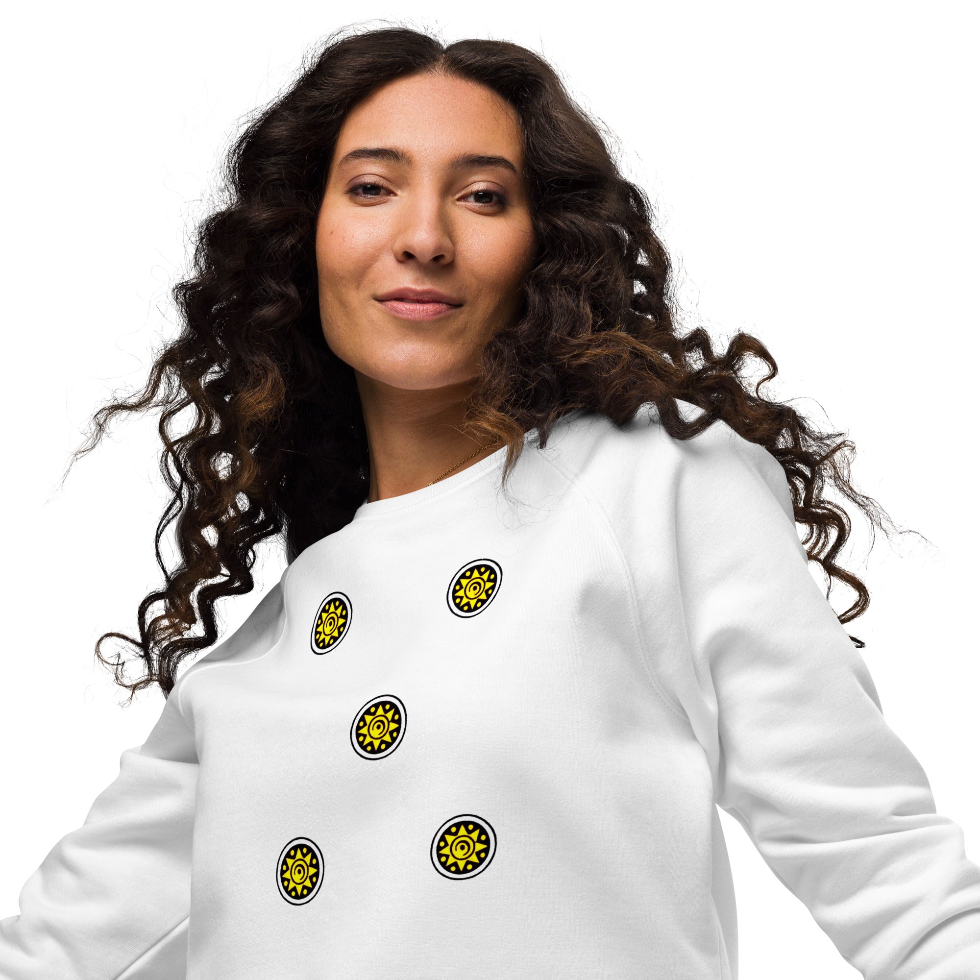 Scopa Sette Bello Unisex Organic Raglan Sweatshirt