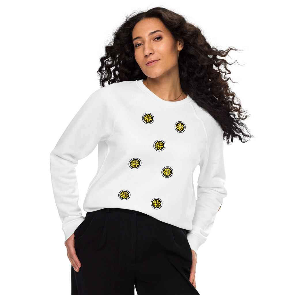 Scopa Sette Bello Unisex Organic Raglan Sweatshirt