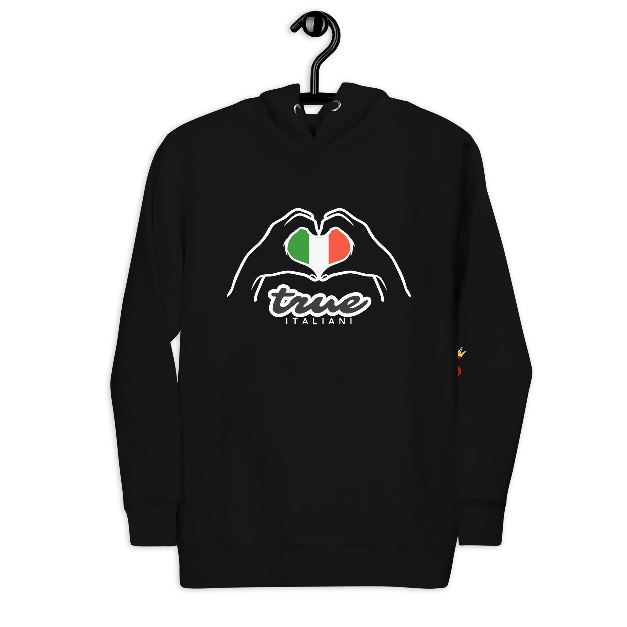 True Italiani Unisex Italy Love Hoodie